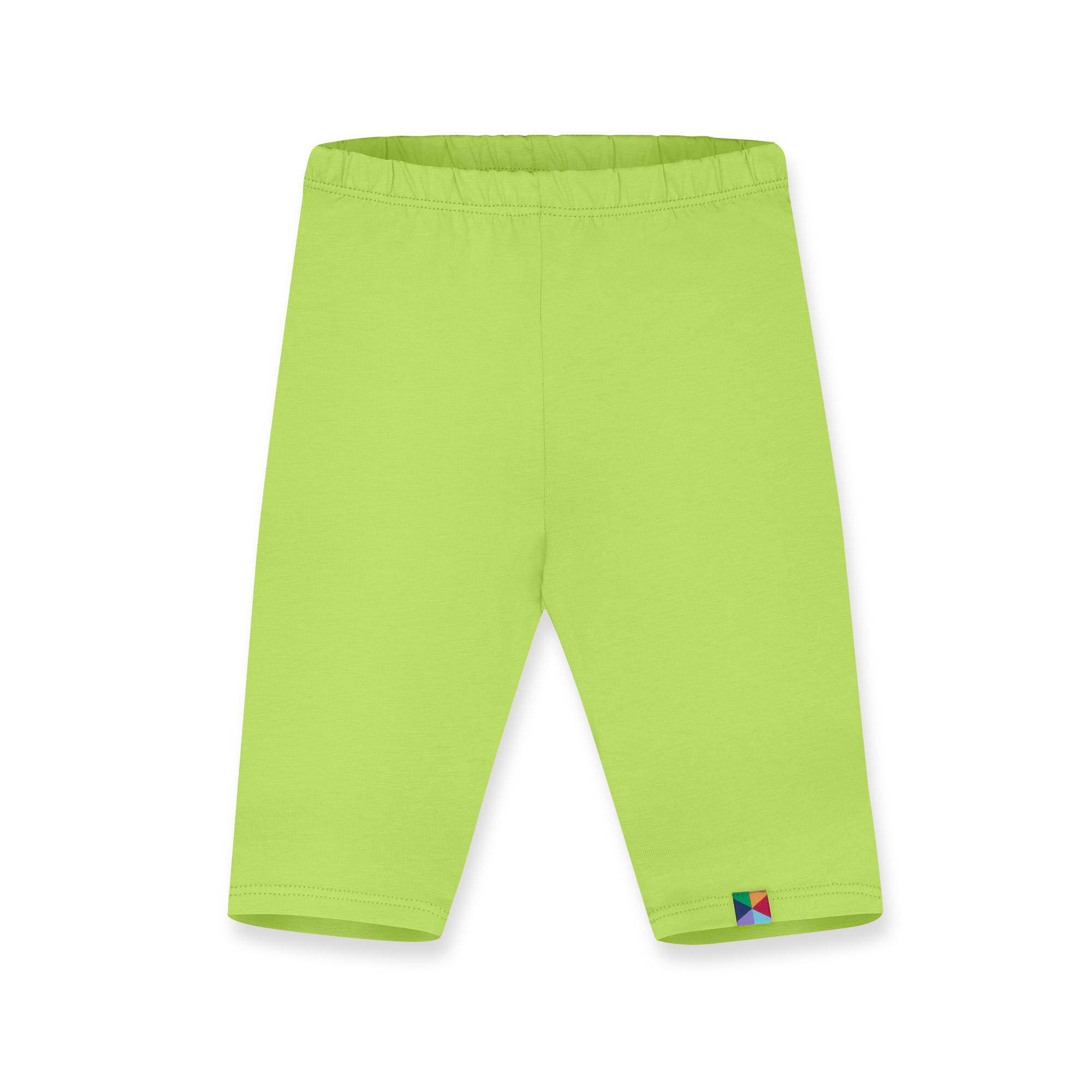 Lime green biker shorts