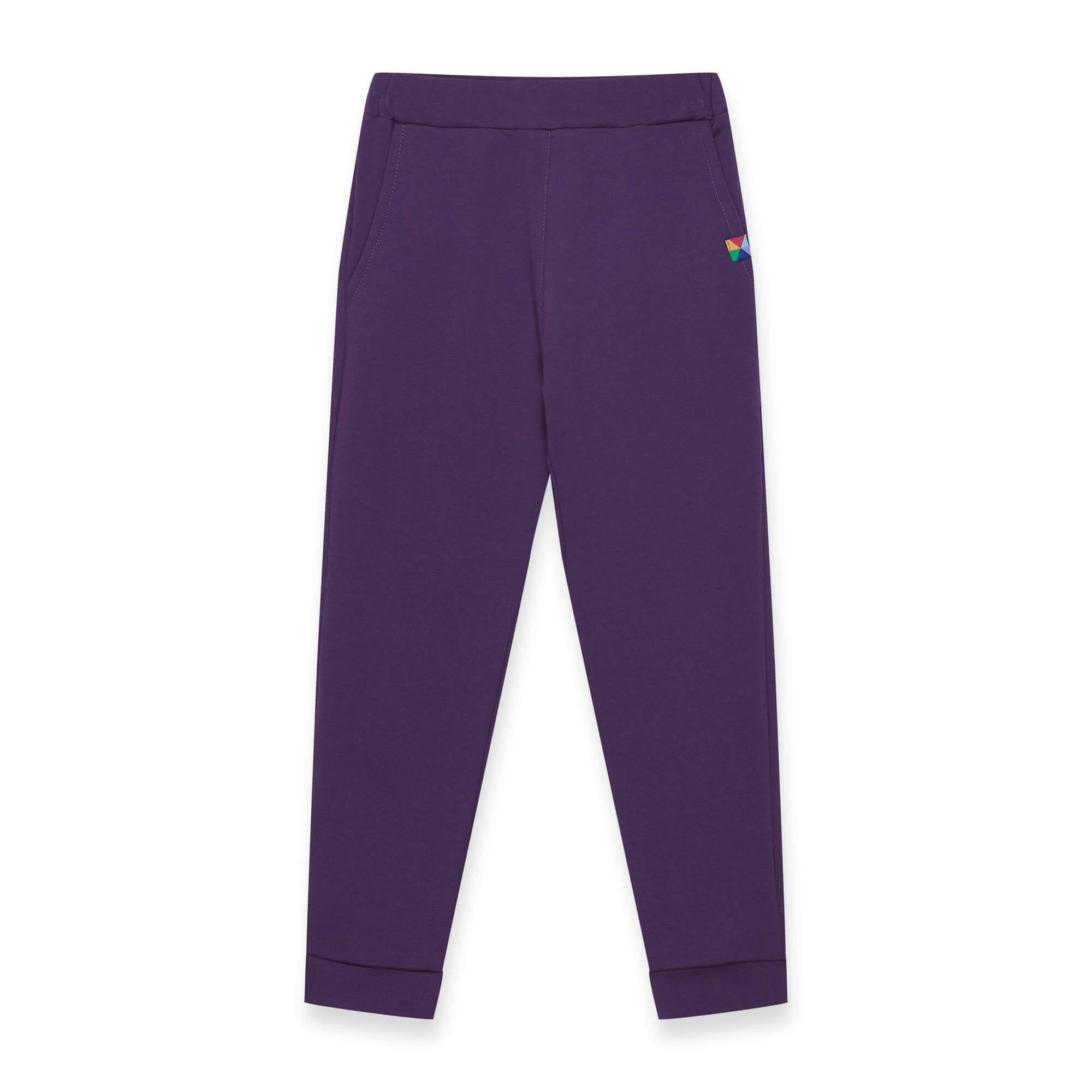 Violet sweatpants