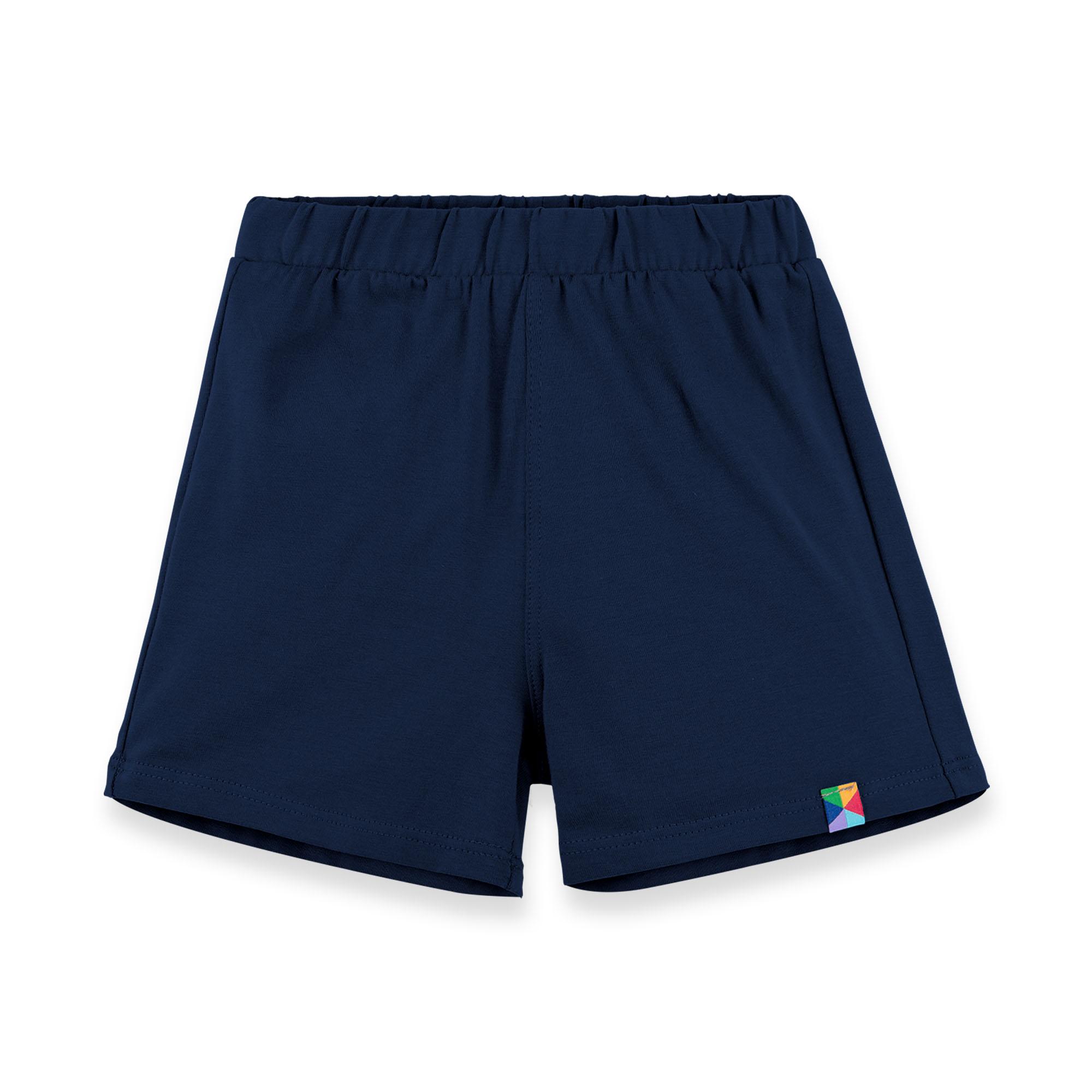 Navy blue sweat shorts Junior