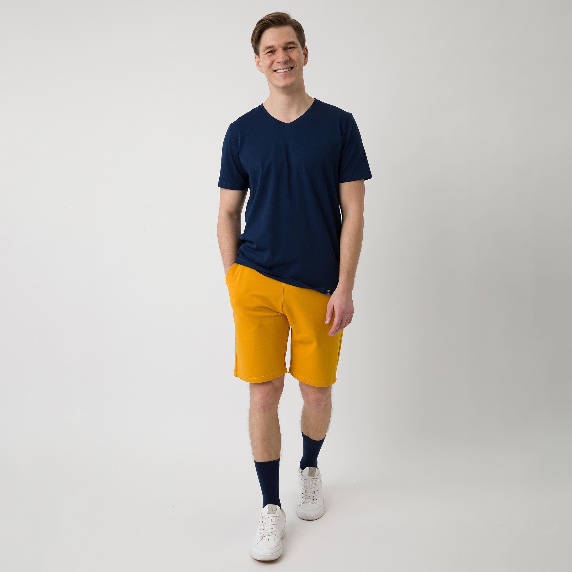 Mustard shorts Men