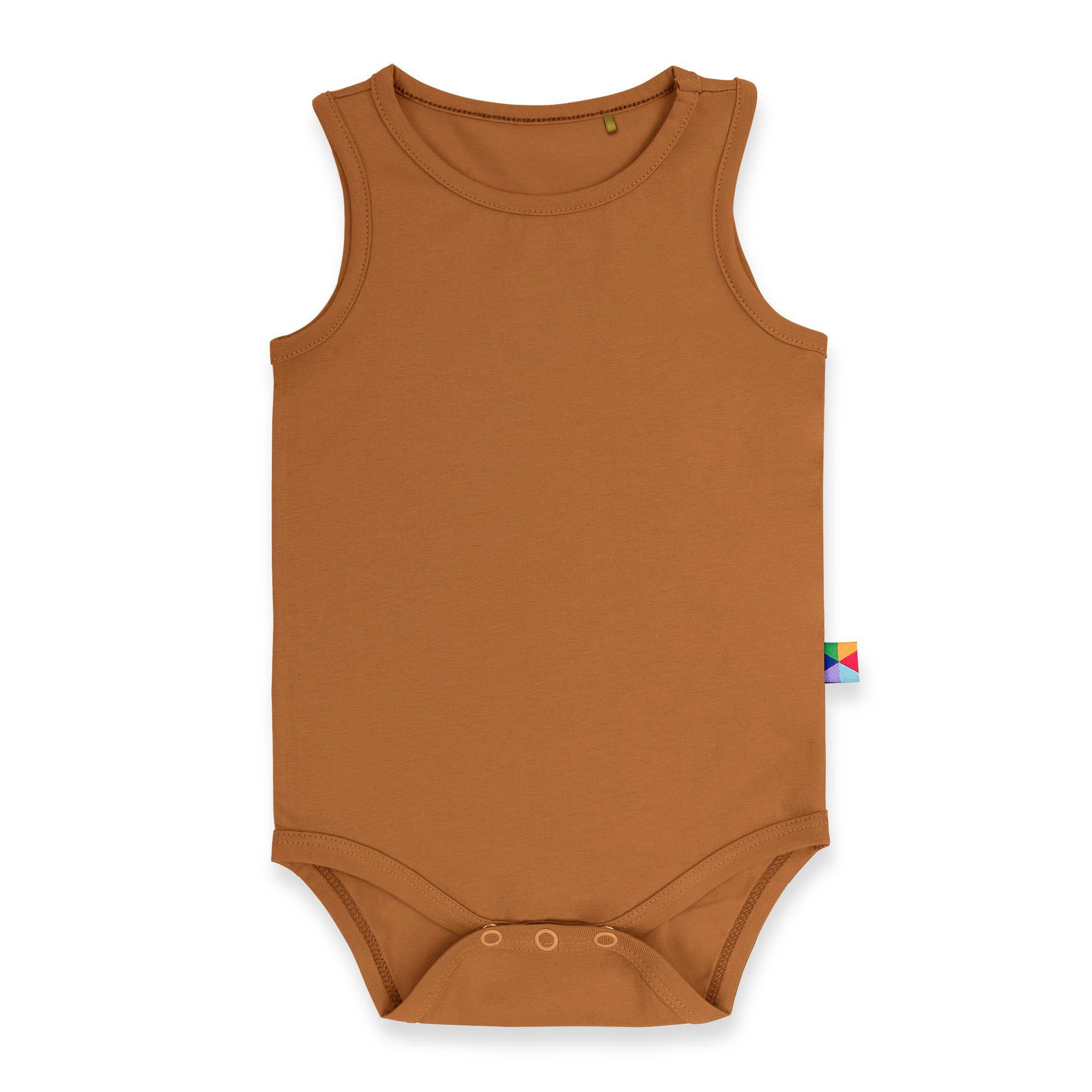 Caramel sleveless bodysuit