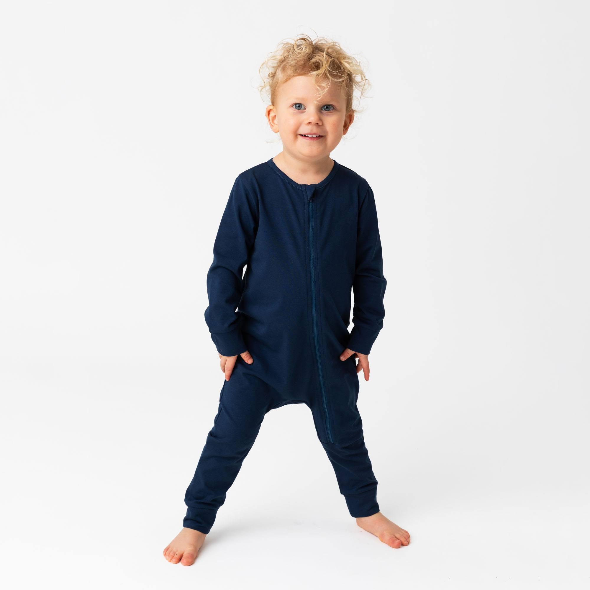 Navy blue romper suit