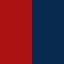 red - navy blue