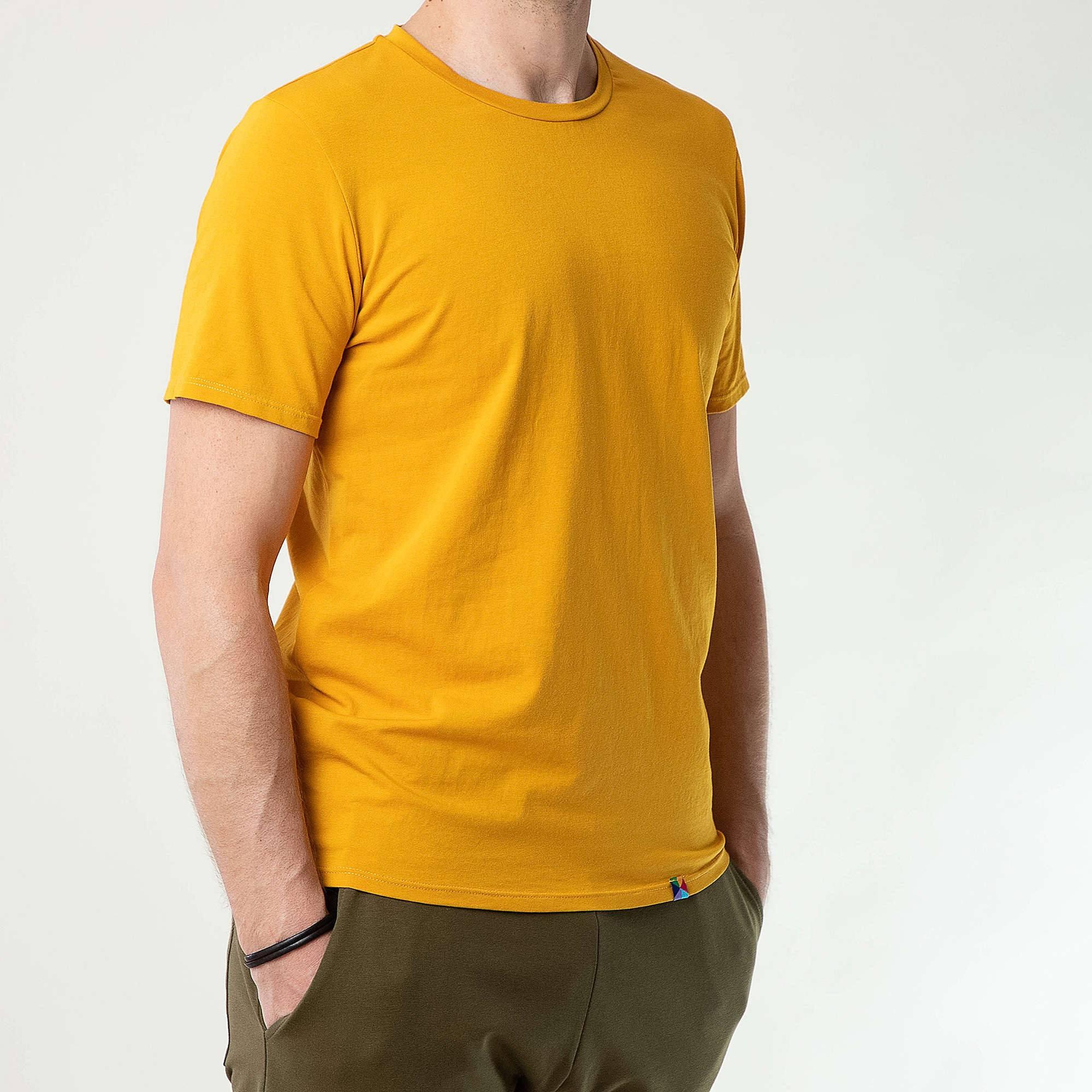 Mustard T-shirt Men