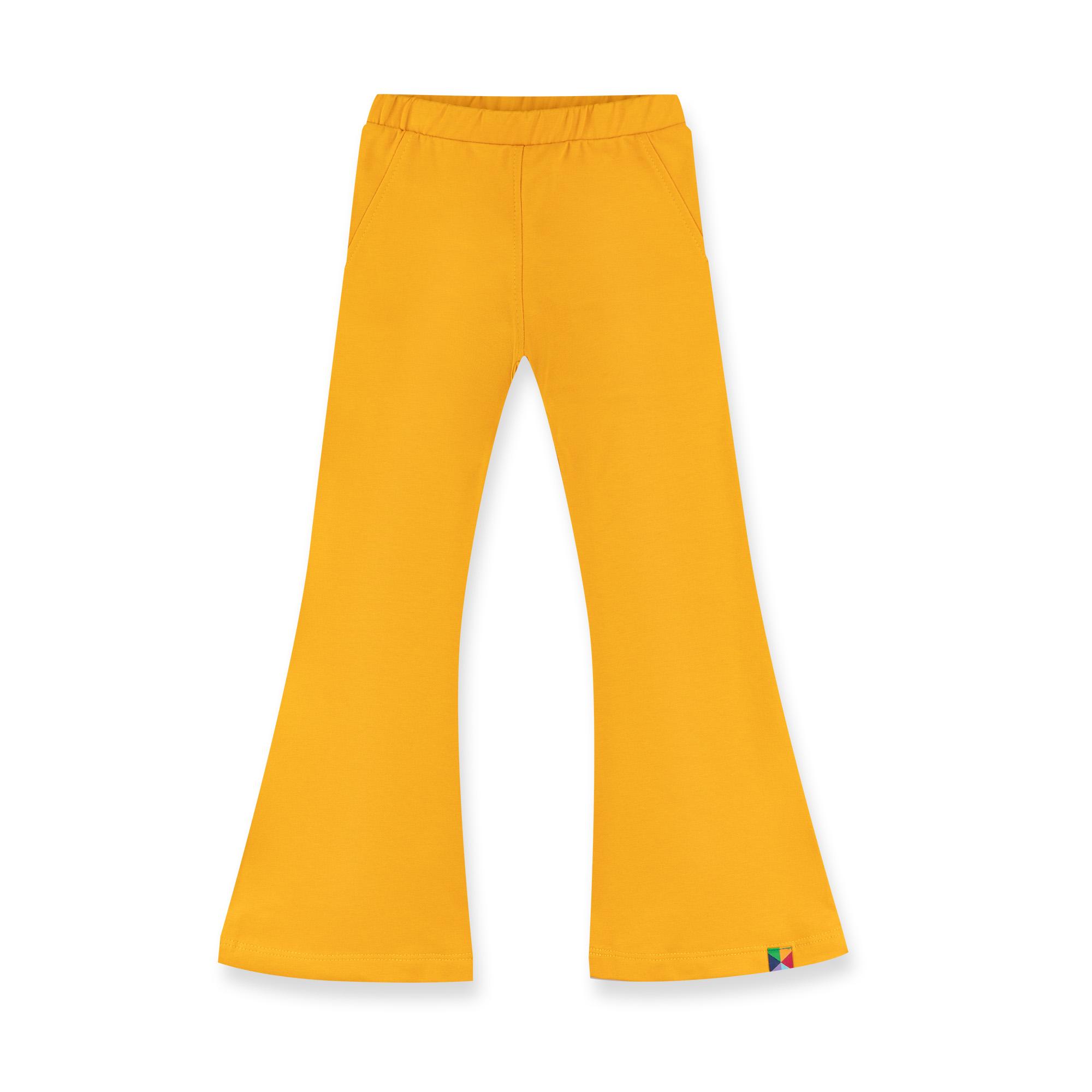 Mustard flared pants