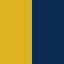 mustard - navy blue