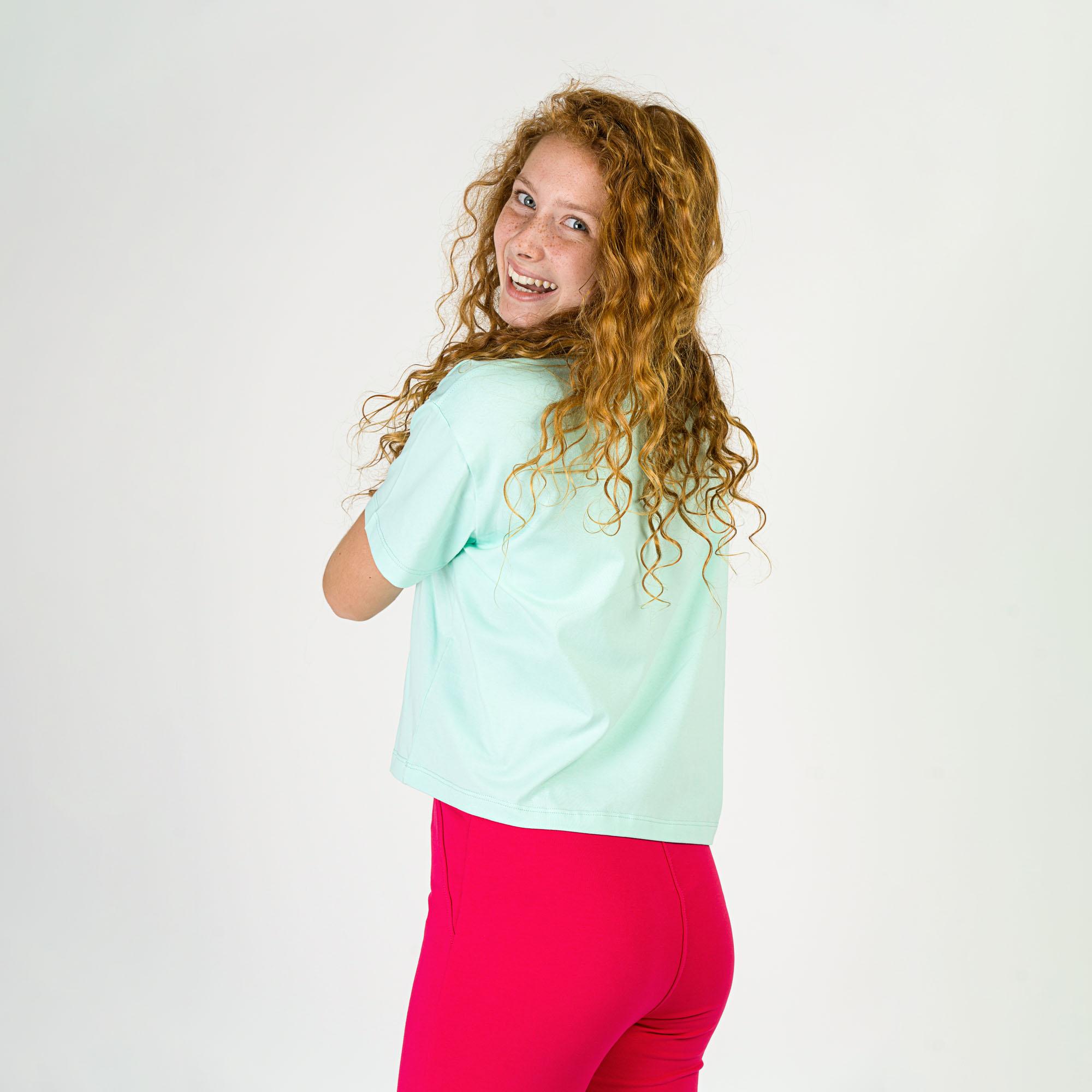 Mint loose fit T-shirt Junior