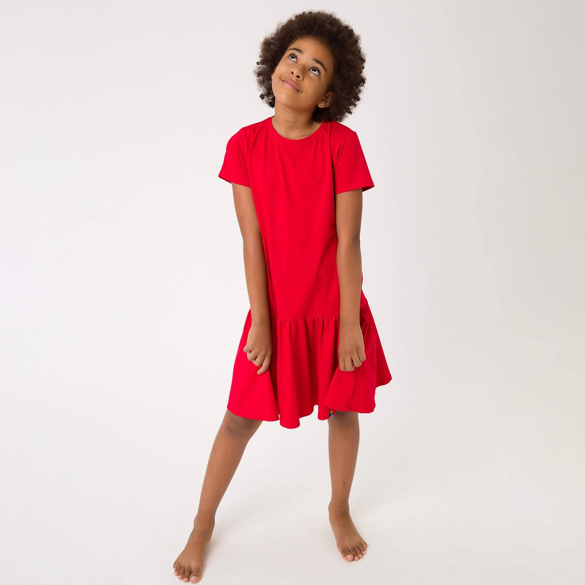 Red frill dress Junior