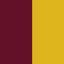 burgundy - mustard