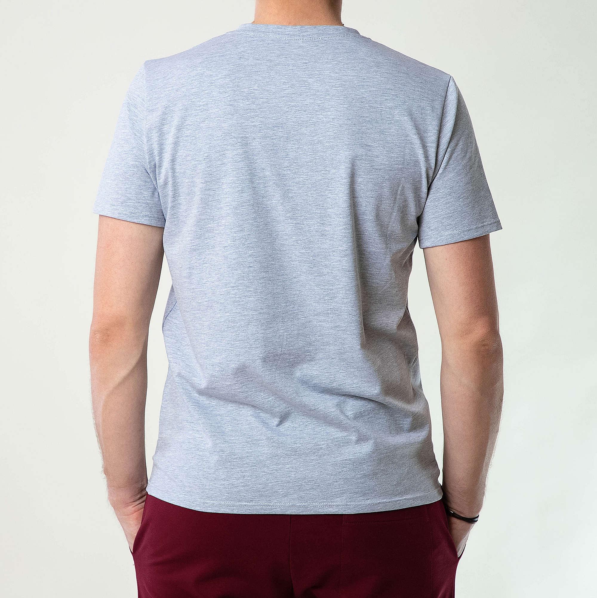 Grey melange T-shirt Men