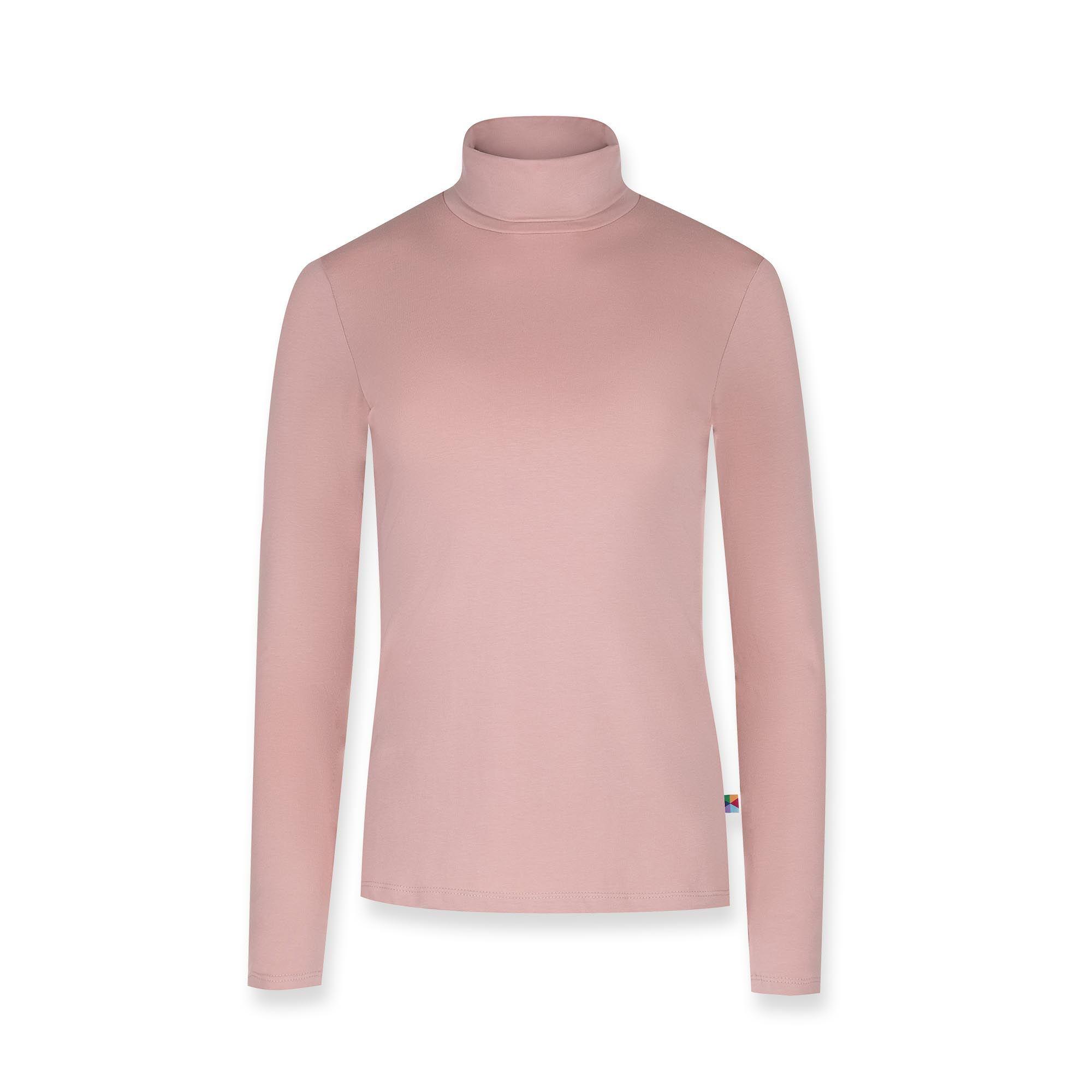 Pastel pink turtleneck Women