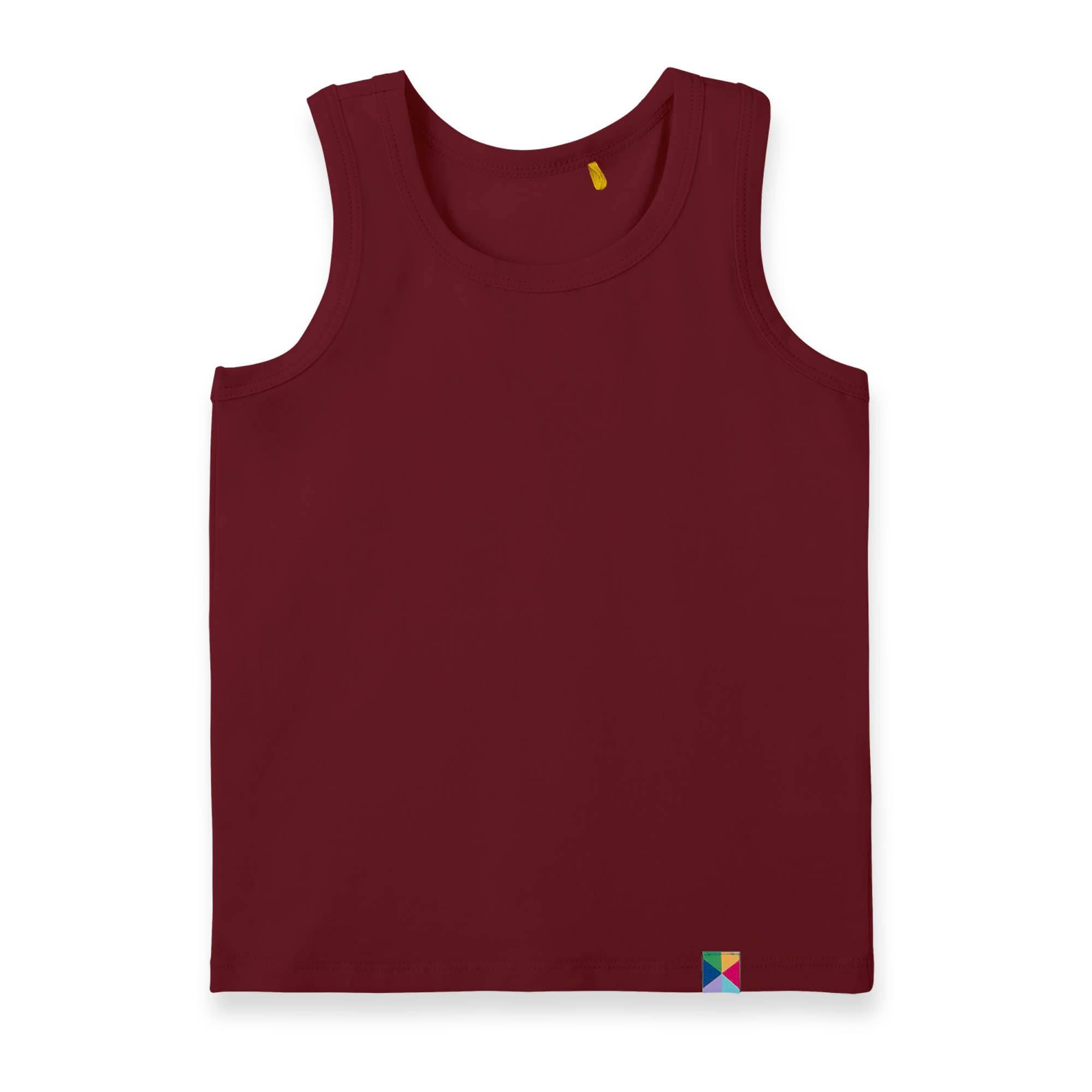 Burgundy tank top