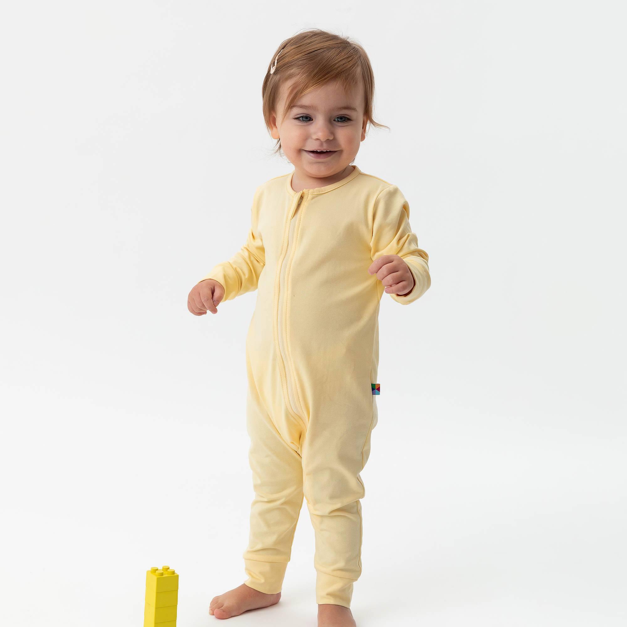 Light yellow romper suit