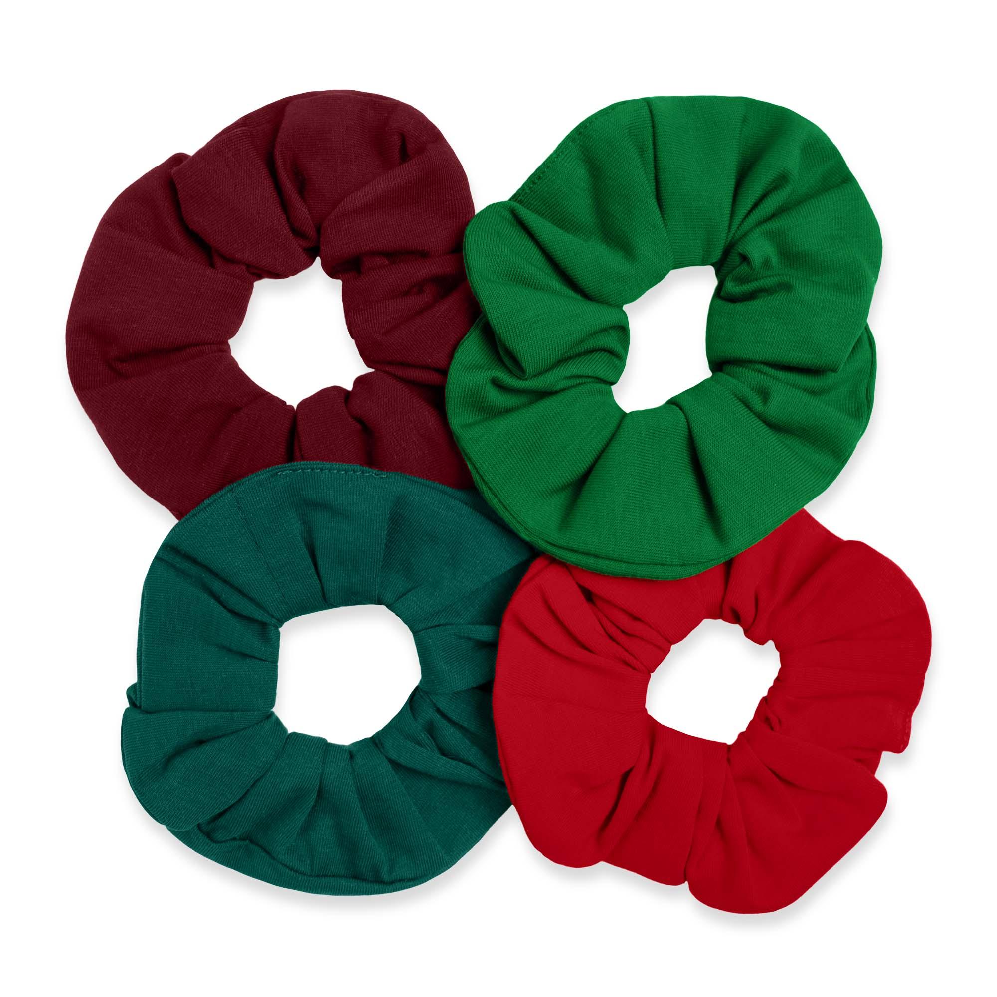 Green scrunchie set