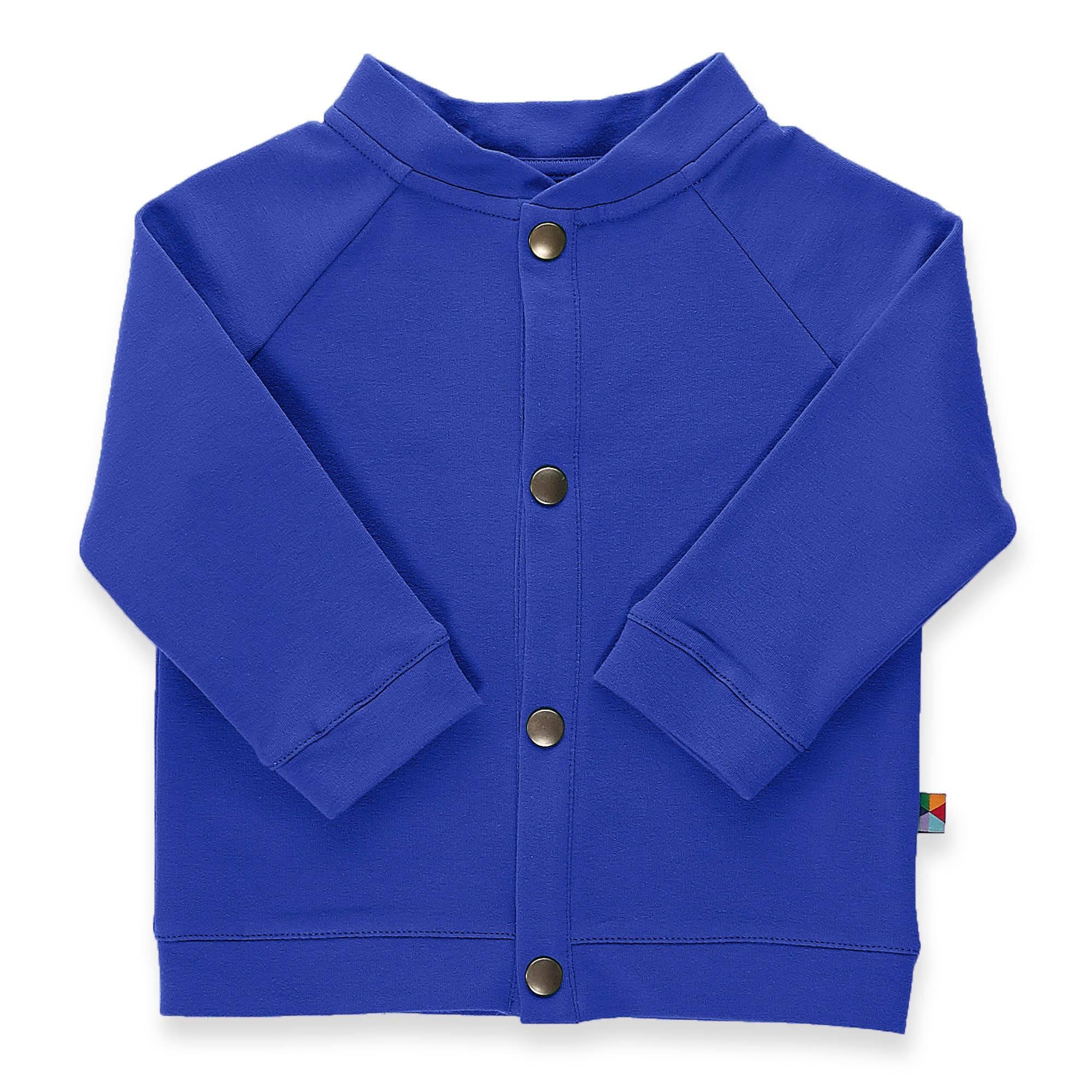 Blue button-up bomber jacket Baby