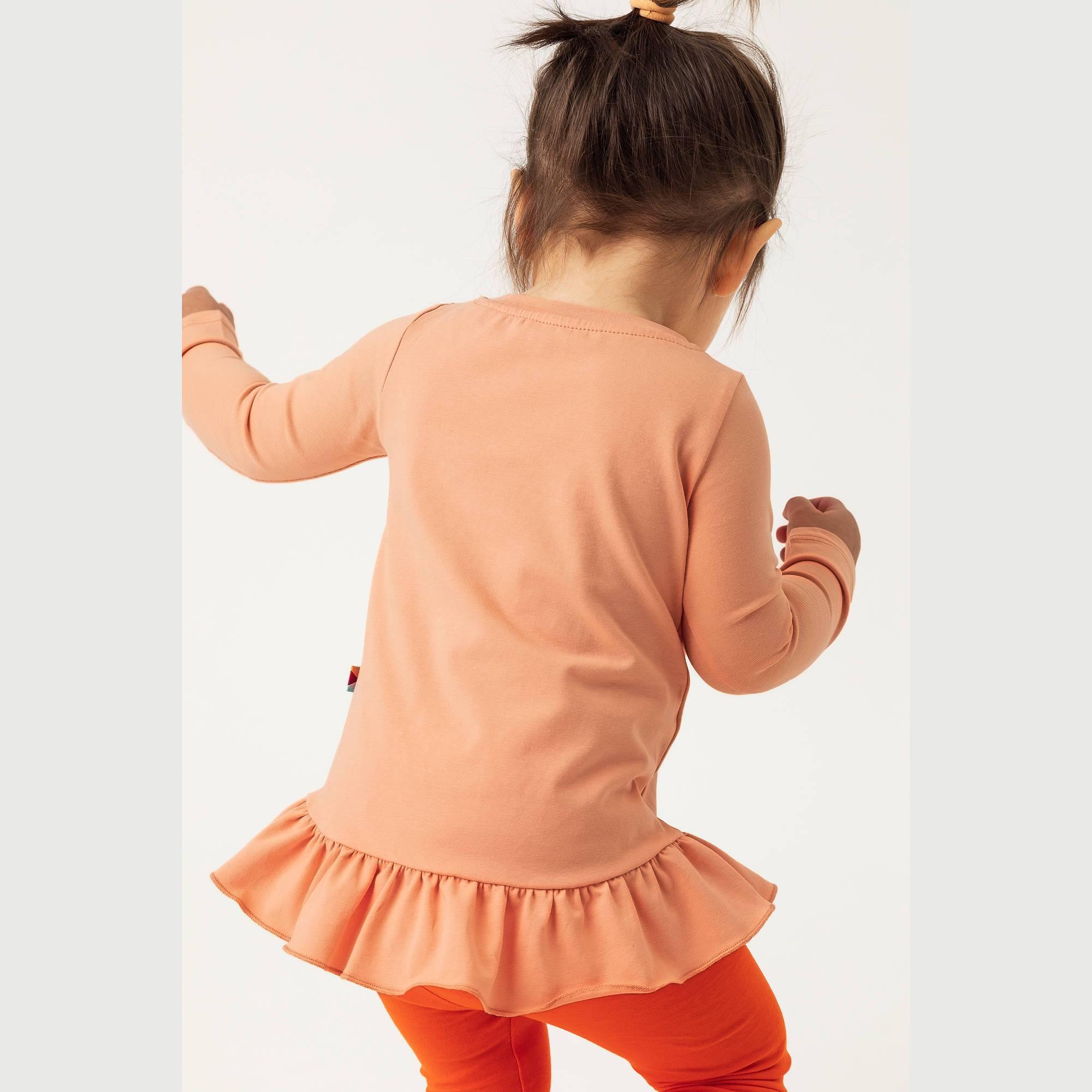 Apricot ruffle blouse Baby