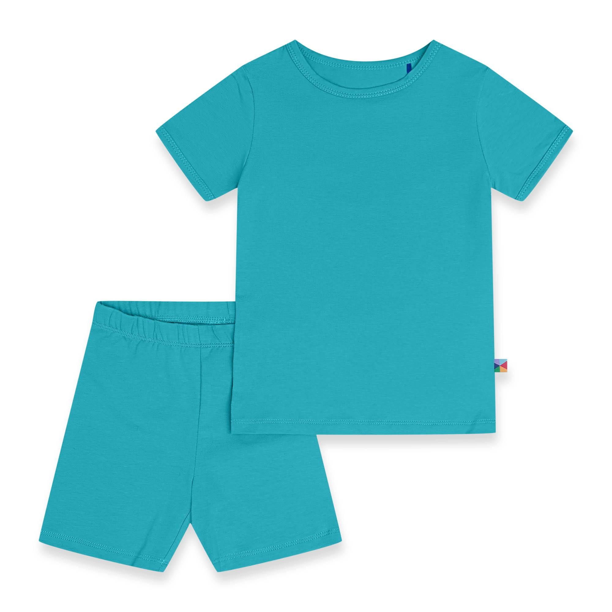 Turquoise short sleeve pyjamas Junior