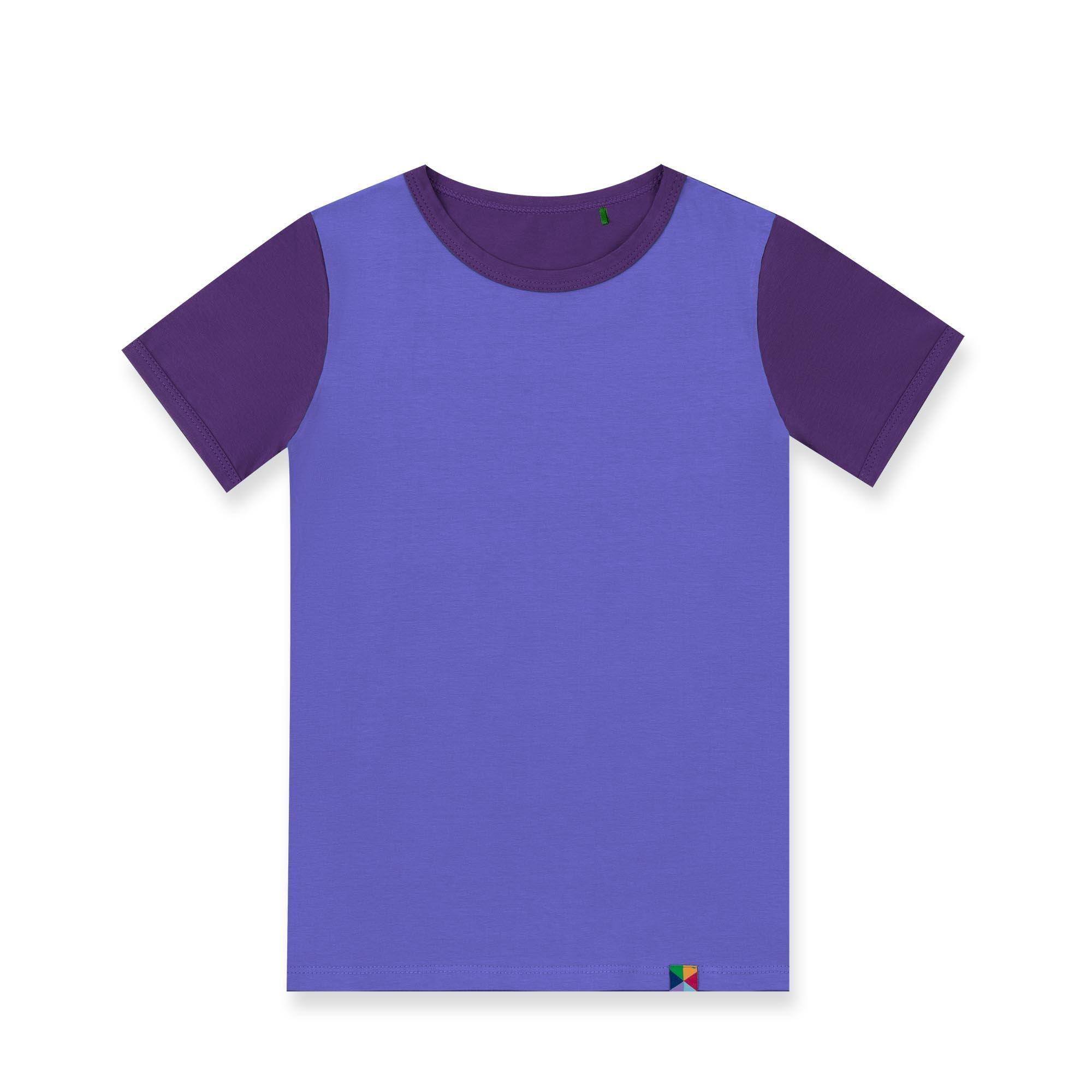 Very peri - violet two-tone shirt Baby