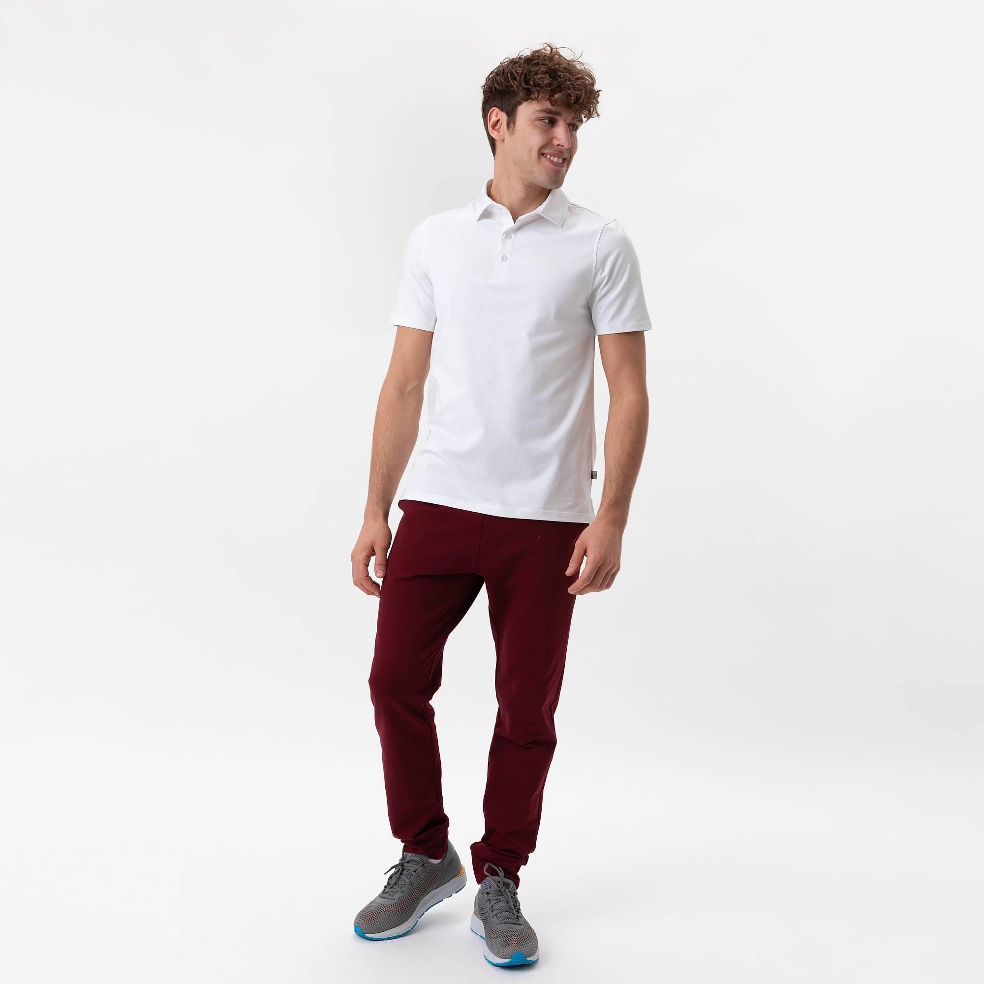 White polo shirt Men