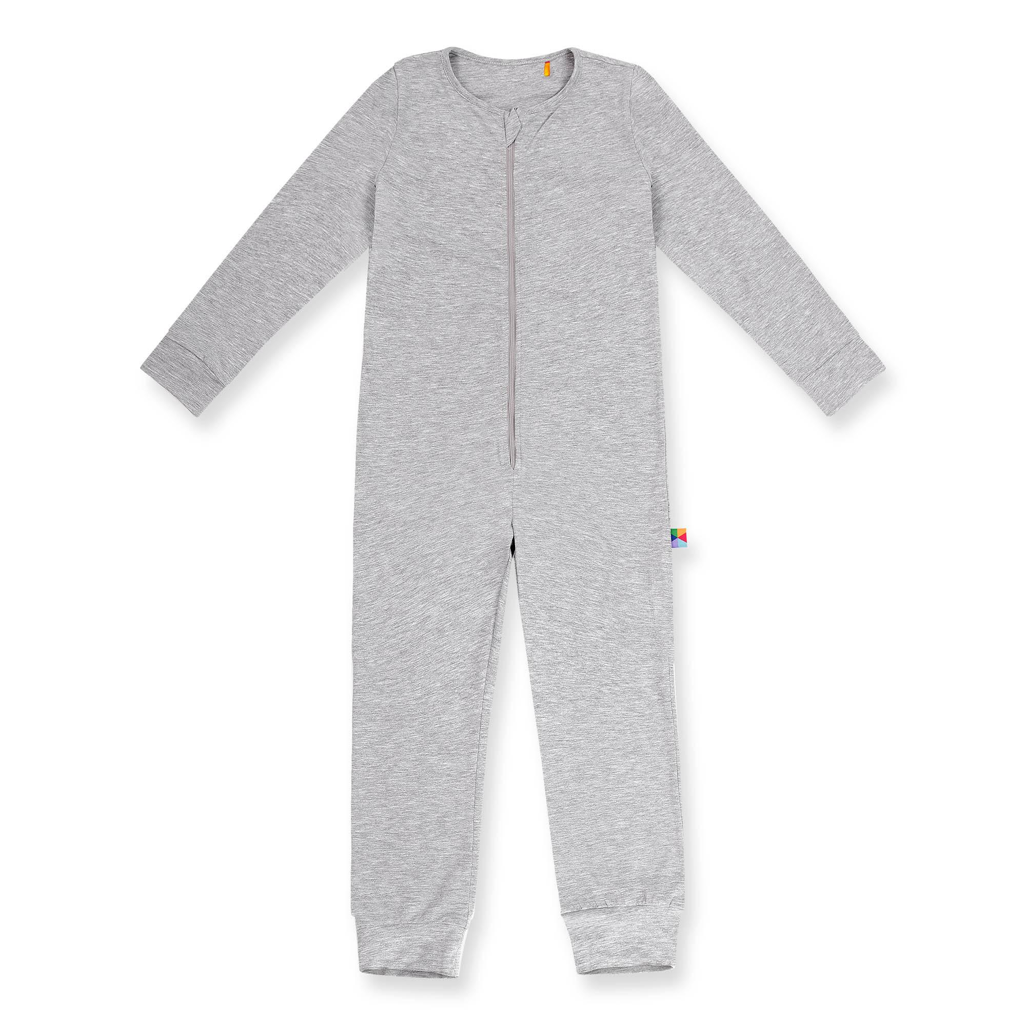 Grey melange romper sleeping suit