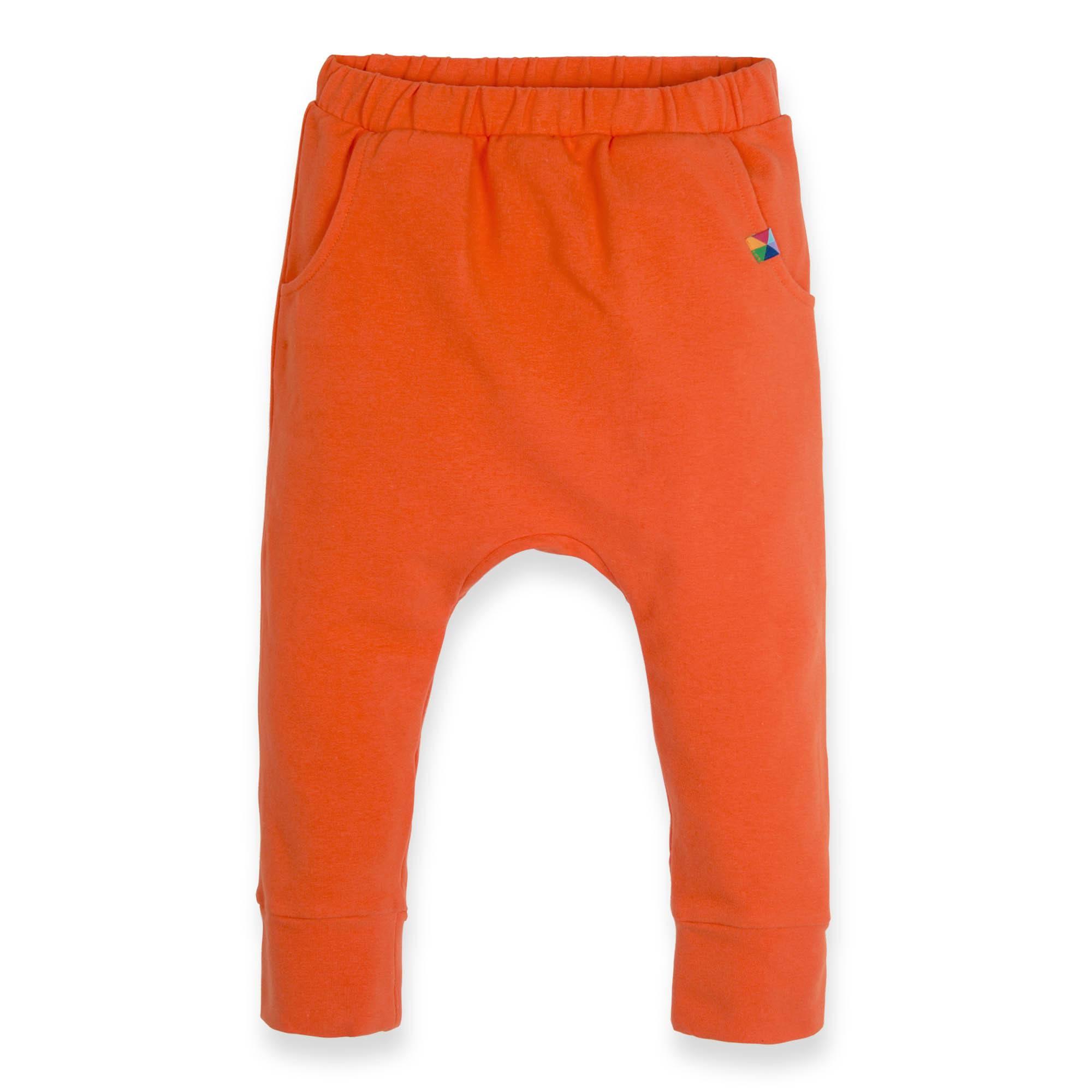 Orange baggy pants