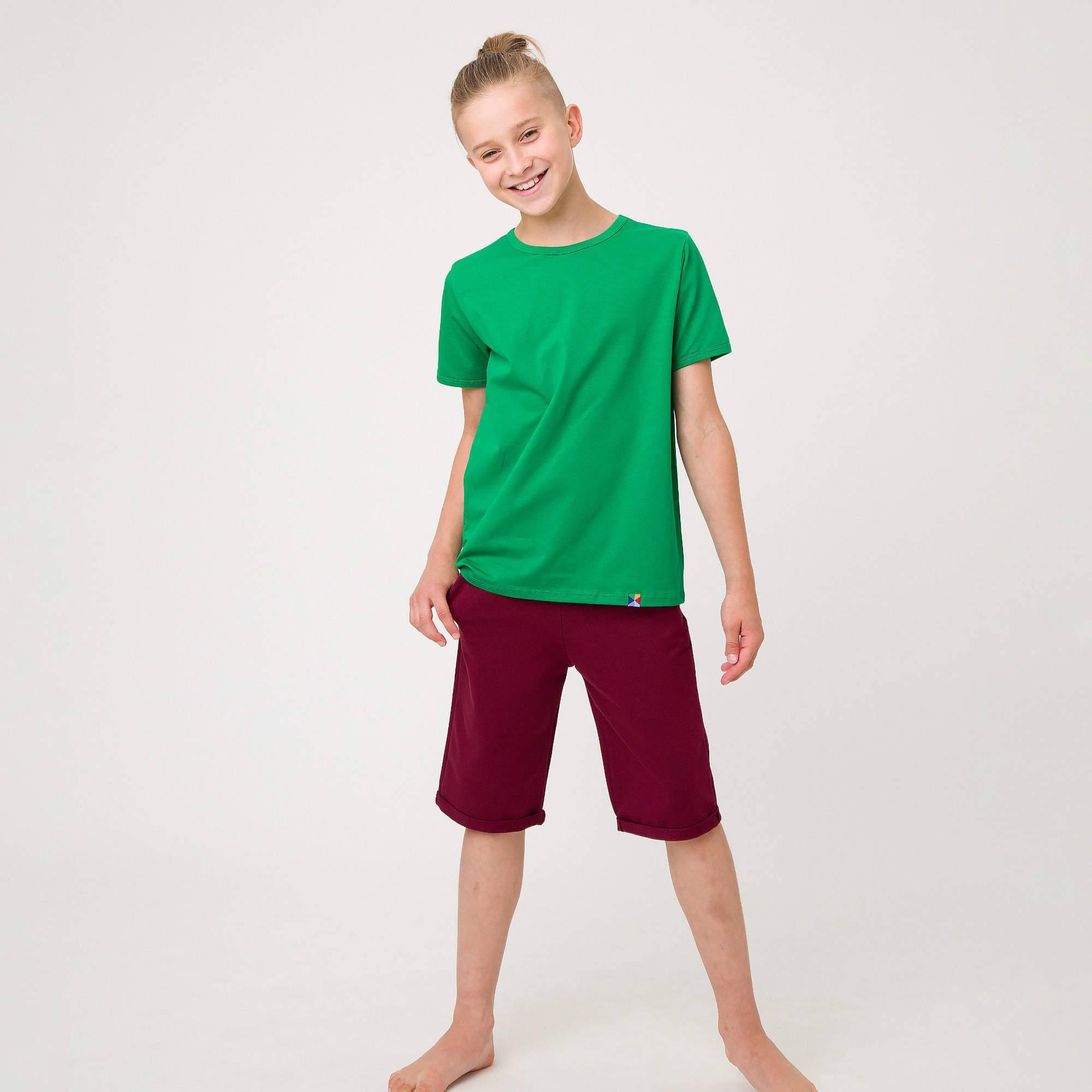 Burgundy shorts Junior