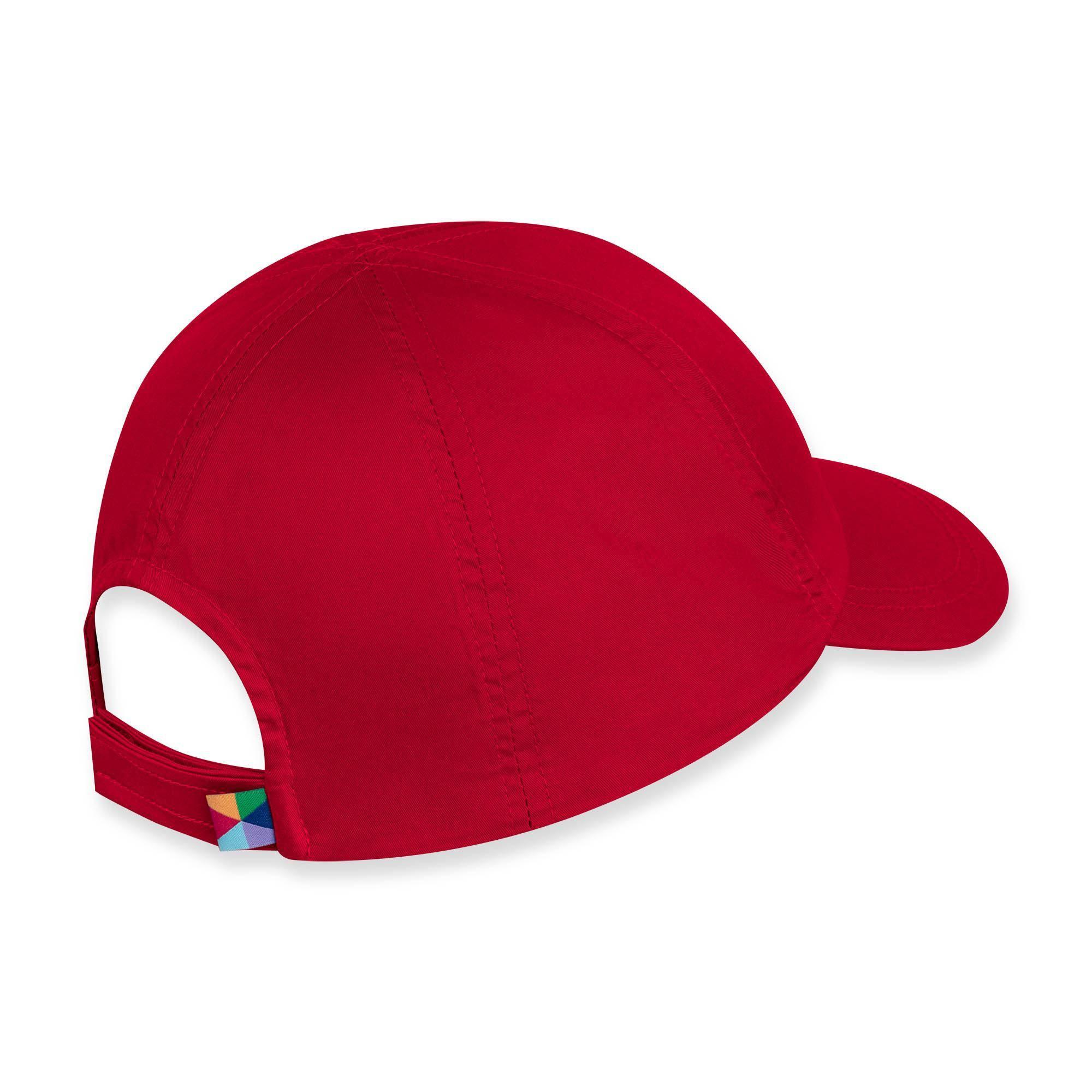 Red baseball cap adults