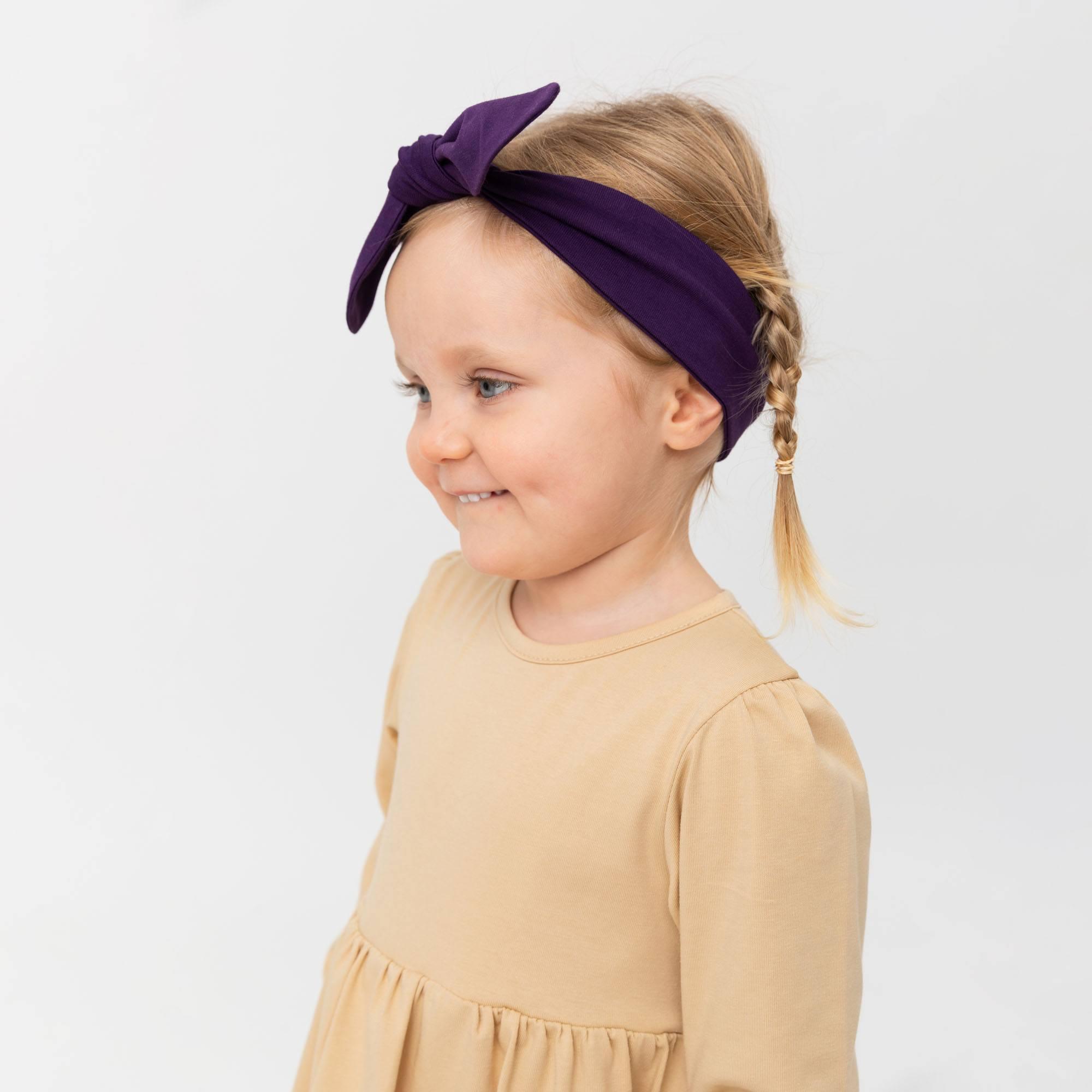 Violet pin-up headband