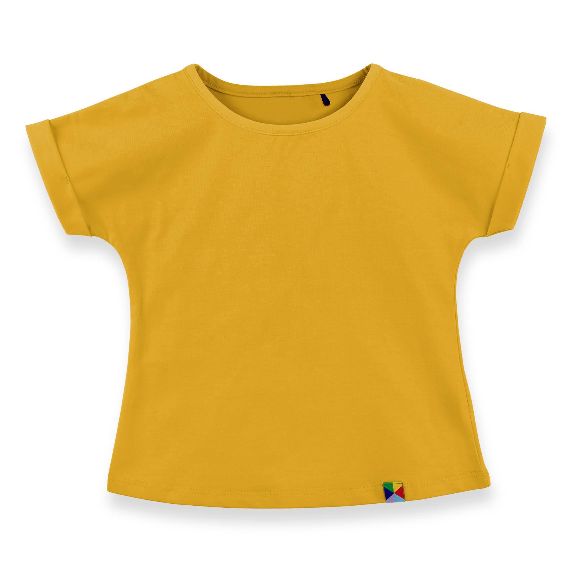 Mustard crew neck shirt Junior