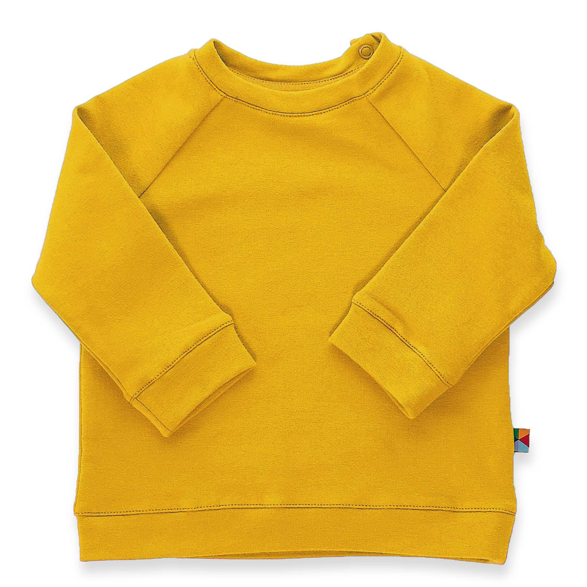 Mustard pullover sweatshirt Baby