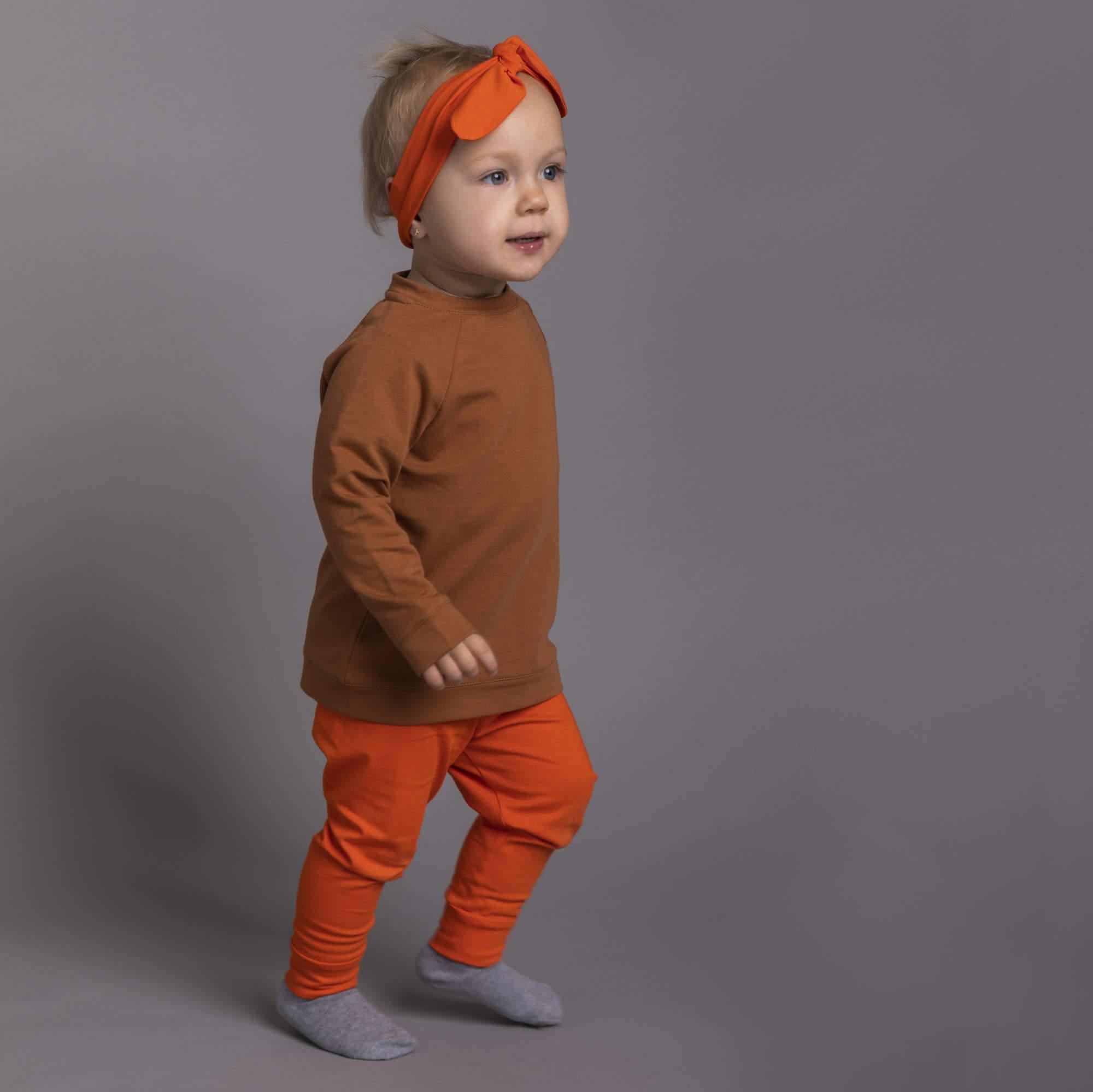 Caramel pullover sweatshirt Baby