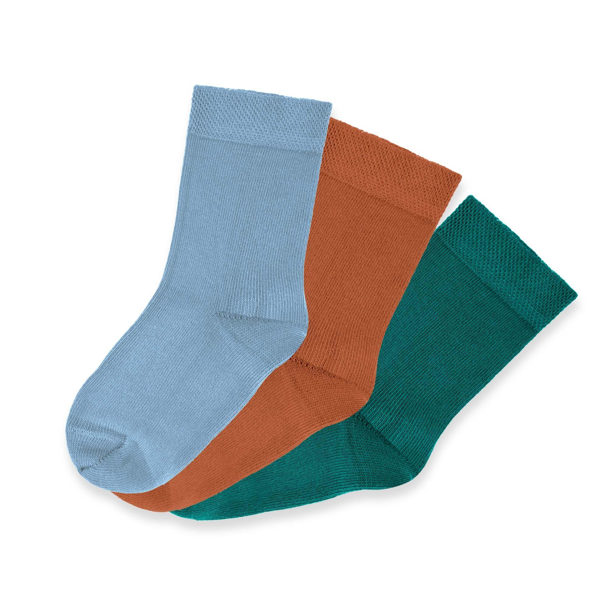 Sky blue 3-pack socks set Baby