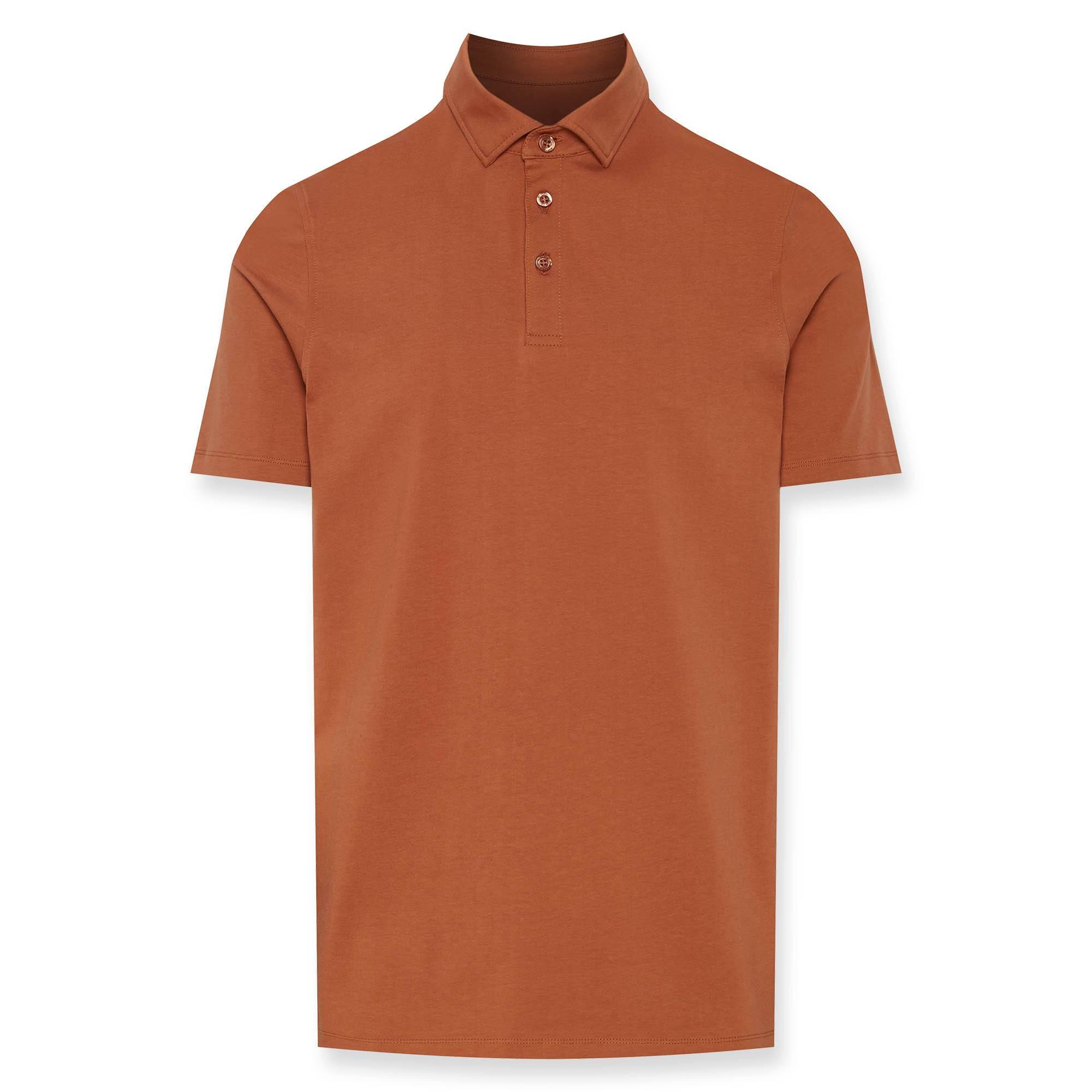 Caramel polo shirt Men