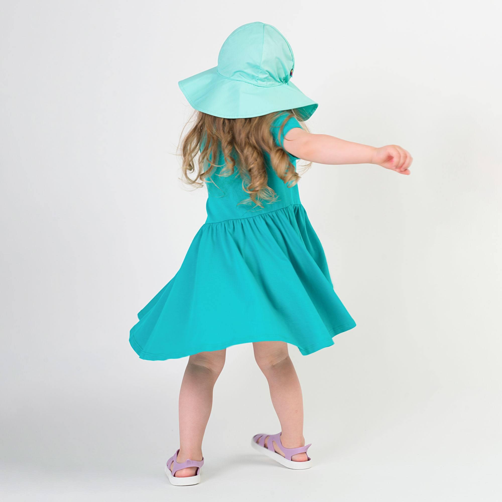 Turquoise polo dress