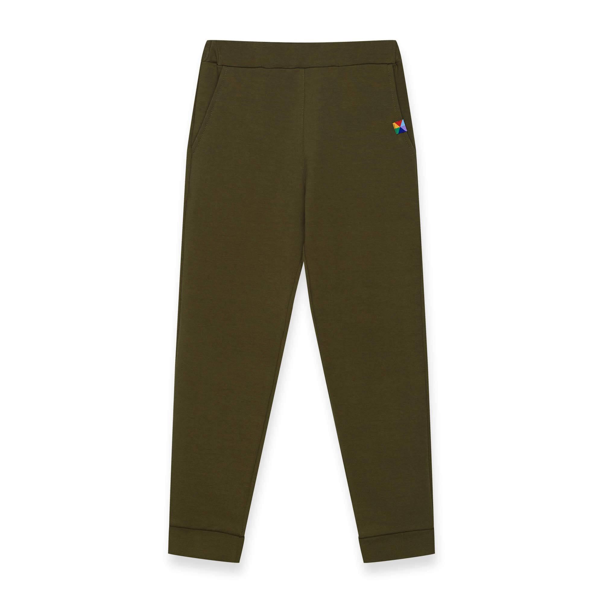 Khaki sweatpants