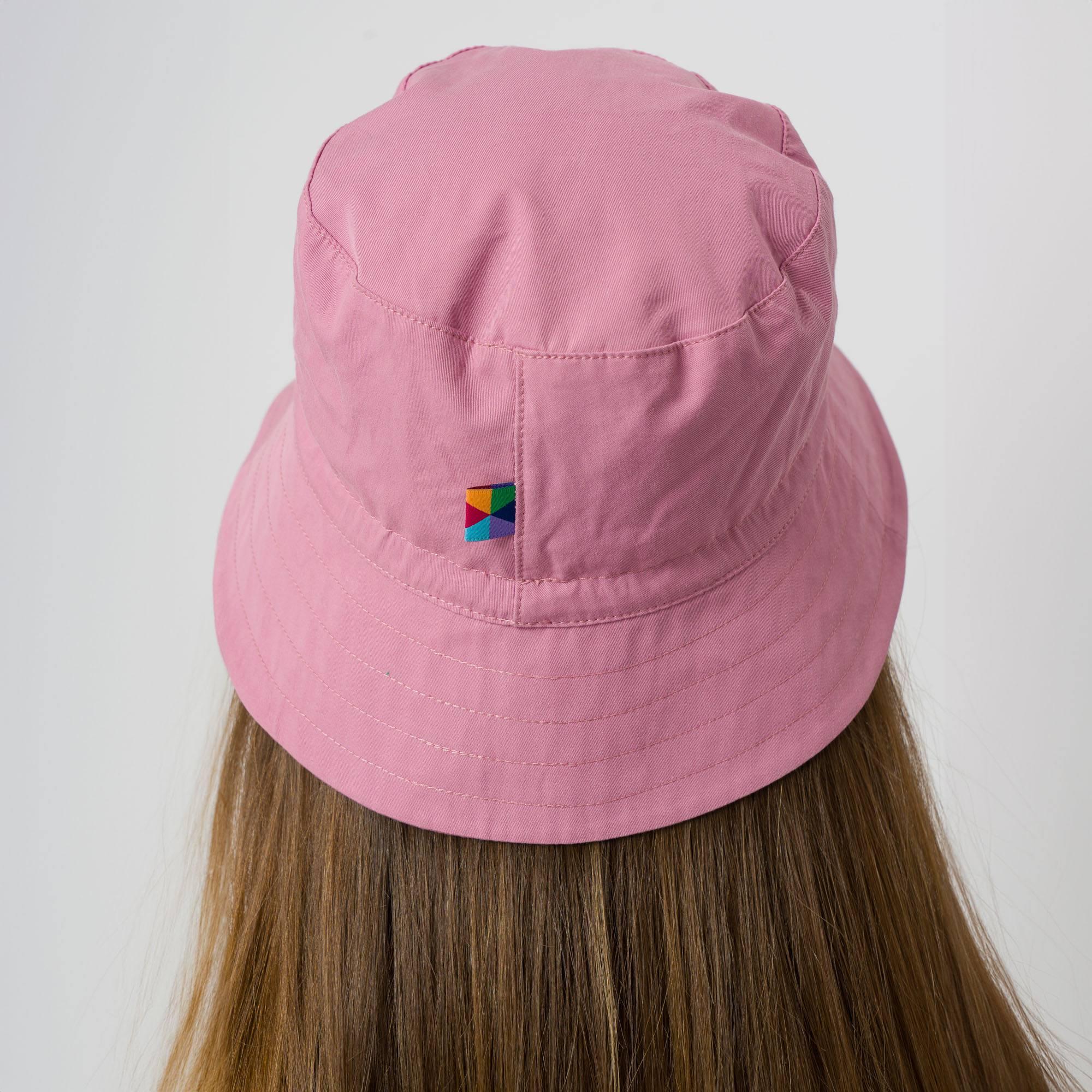 Dirty pink bucket hat