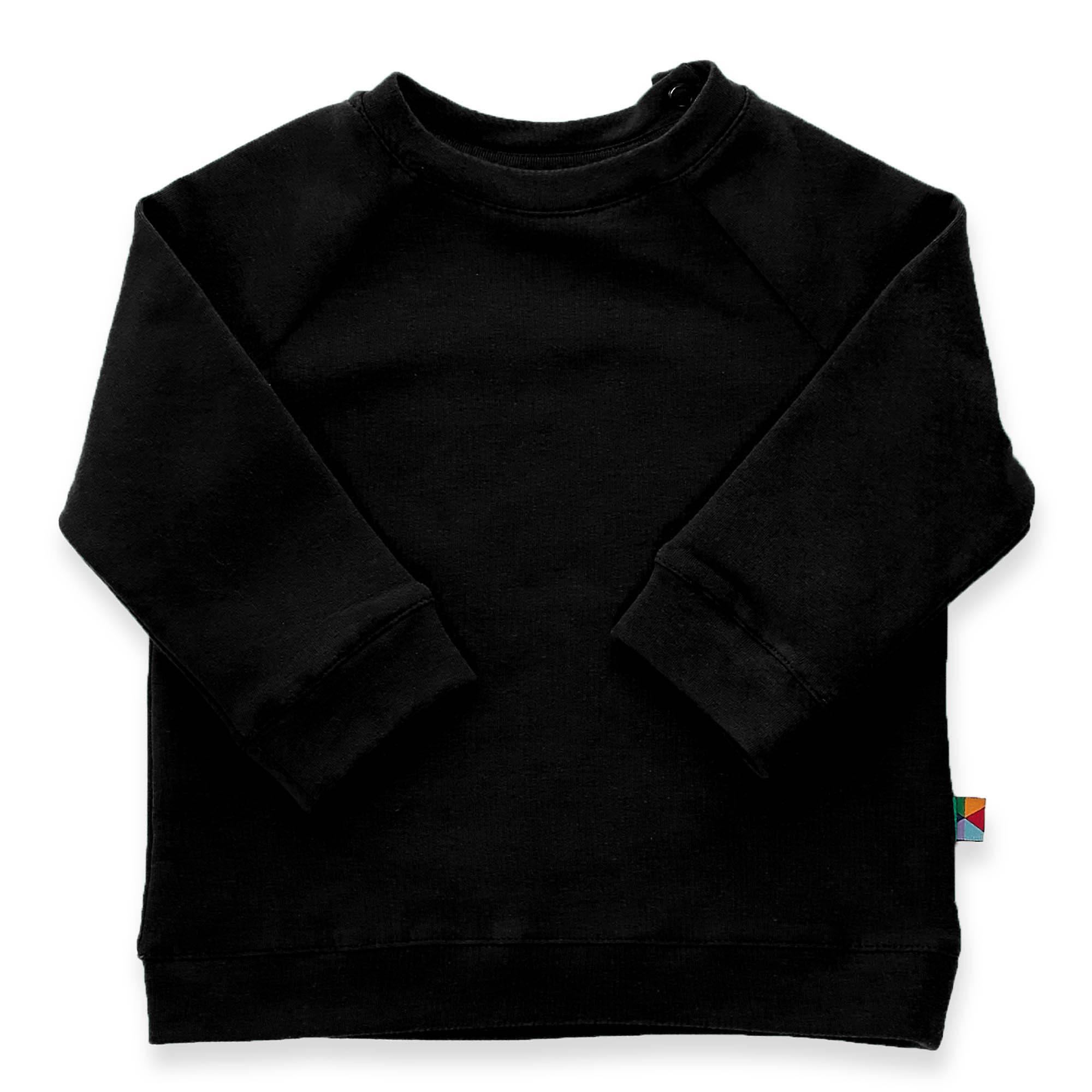 Black pullover sweatshirt Baby