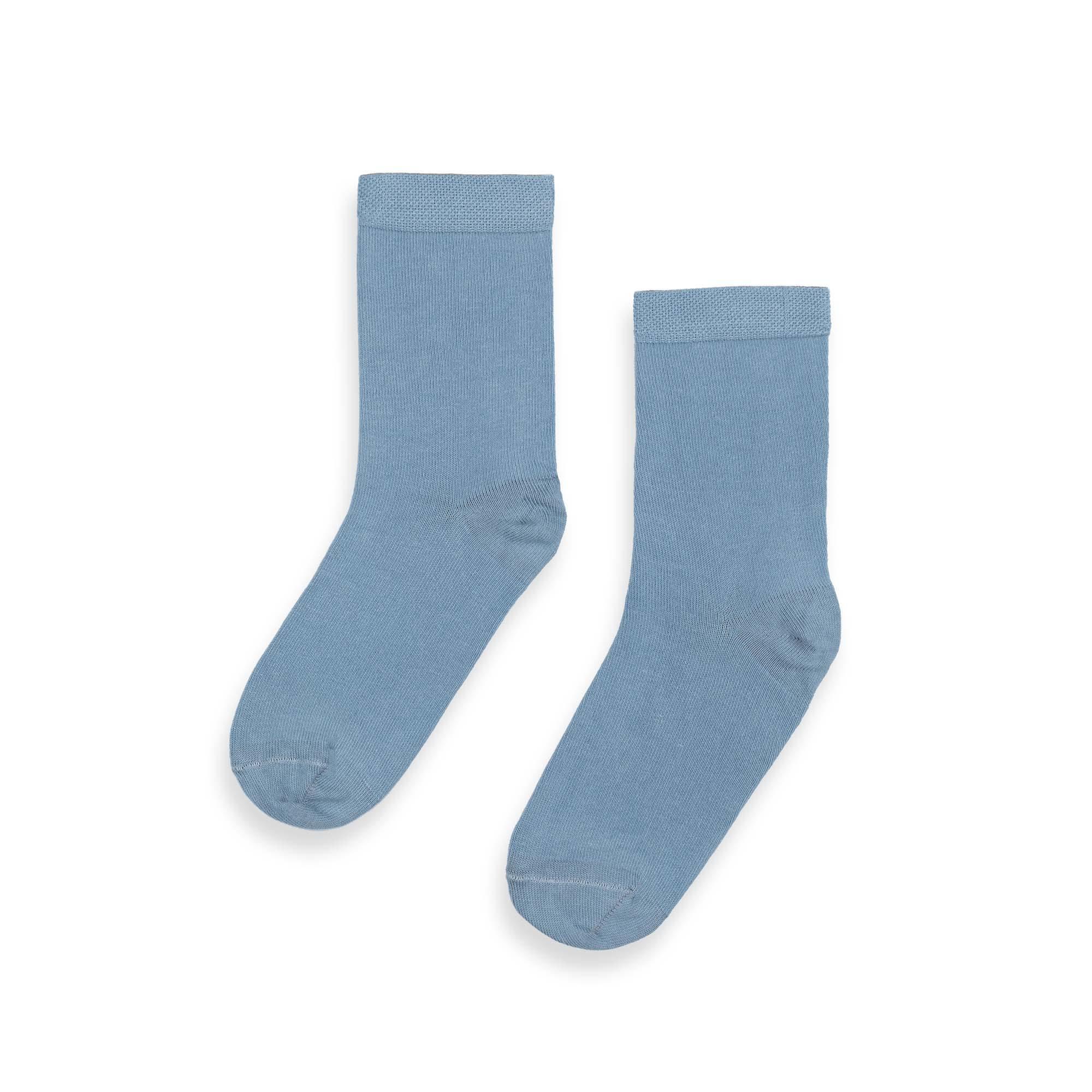 Sky blue socks