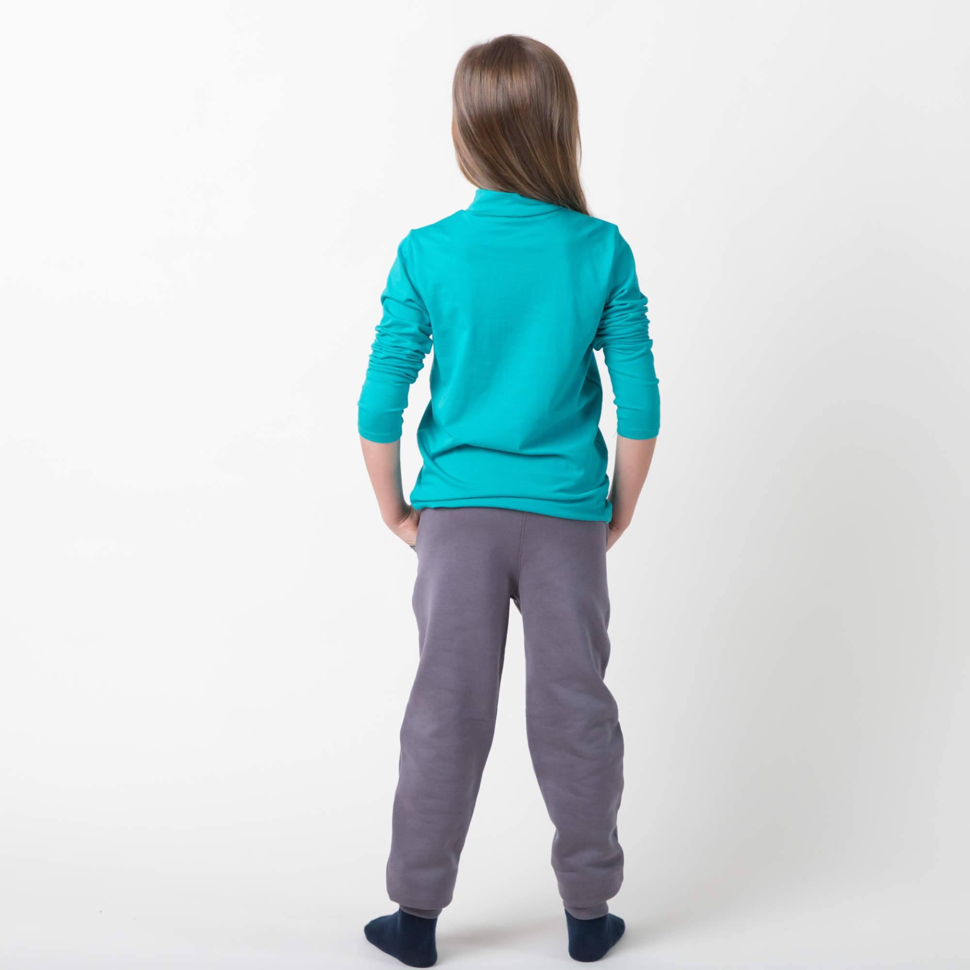 Graphite fleece-lined joggers kids