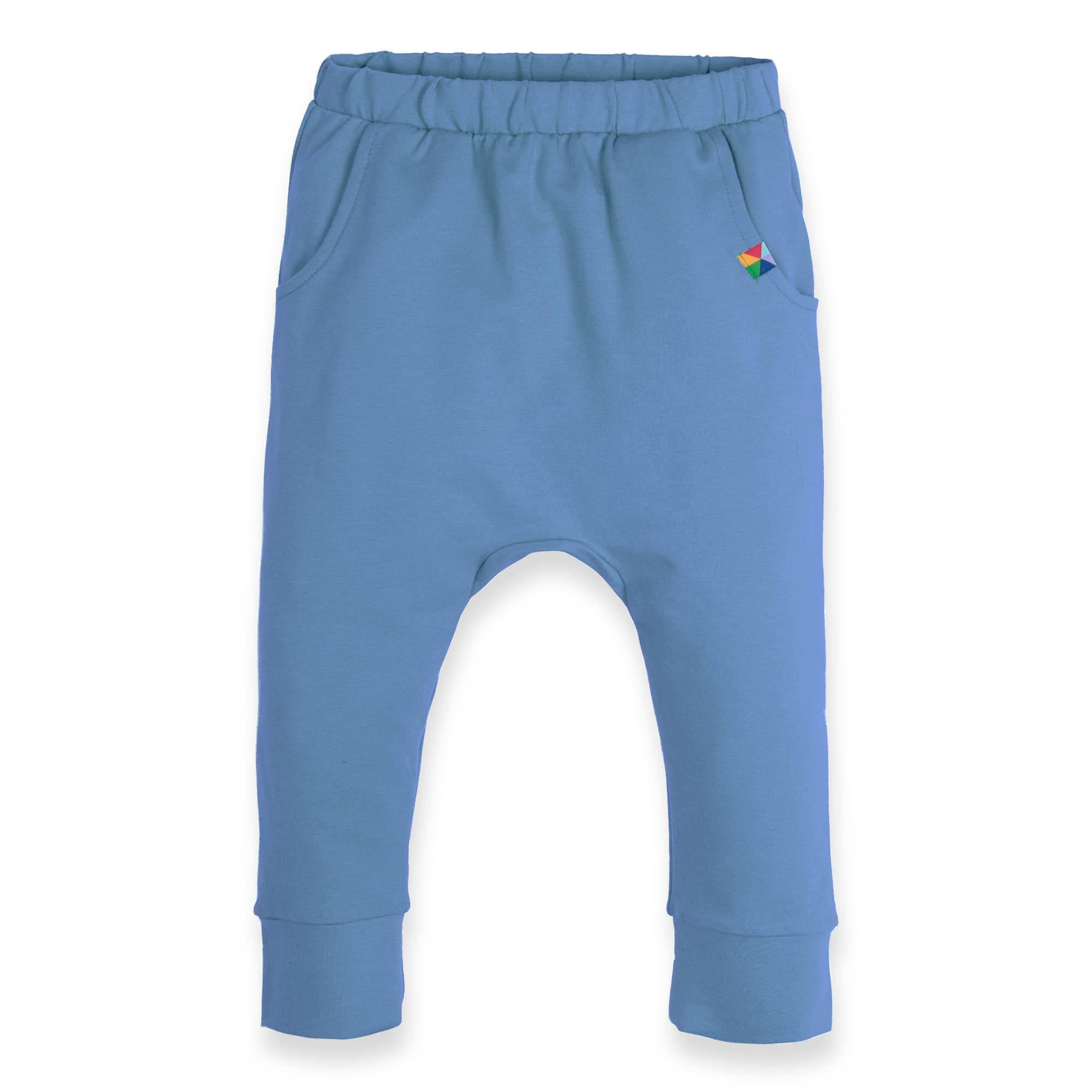 Sky blue baggy pants