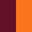 burgundy - orange