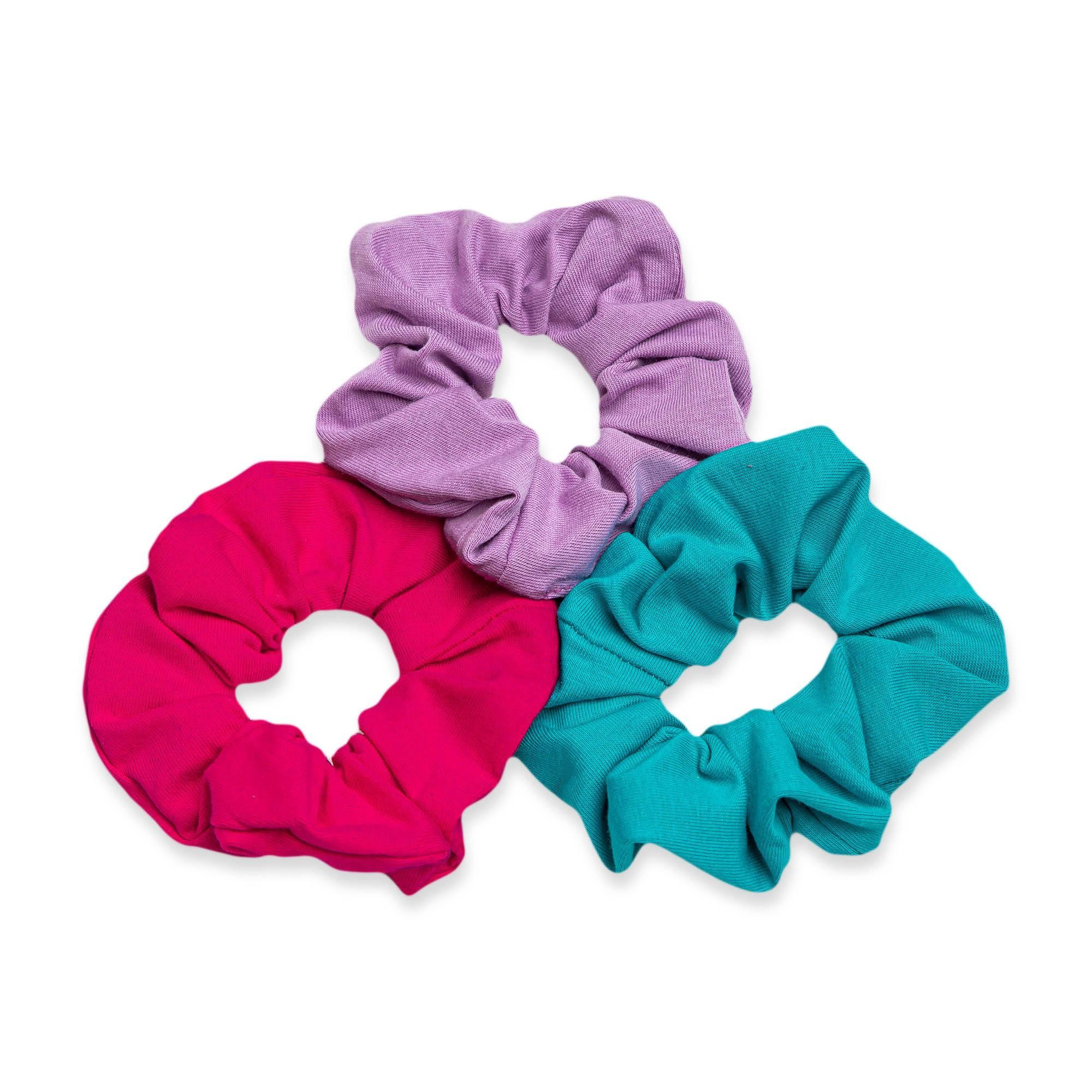 Pink scrunchie set