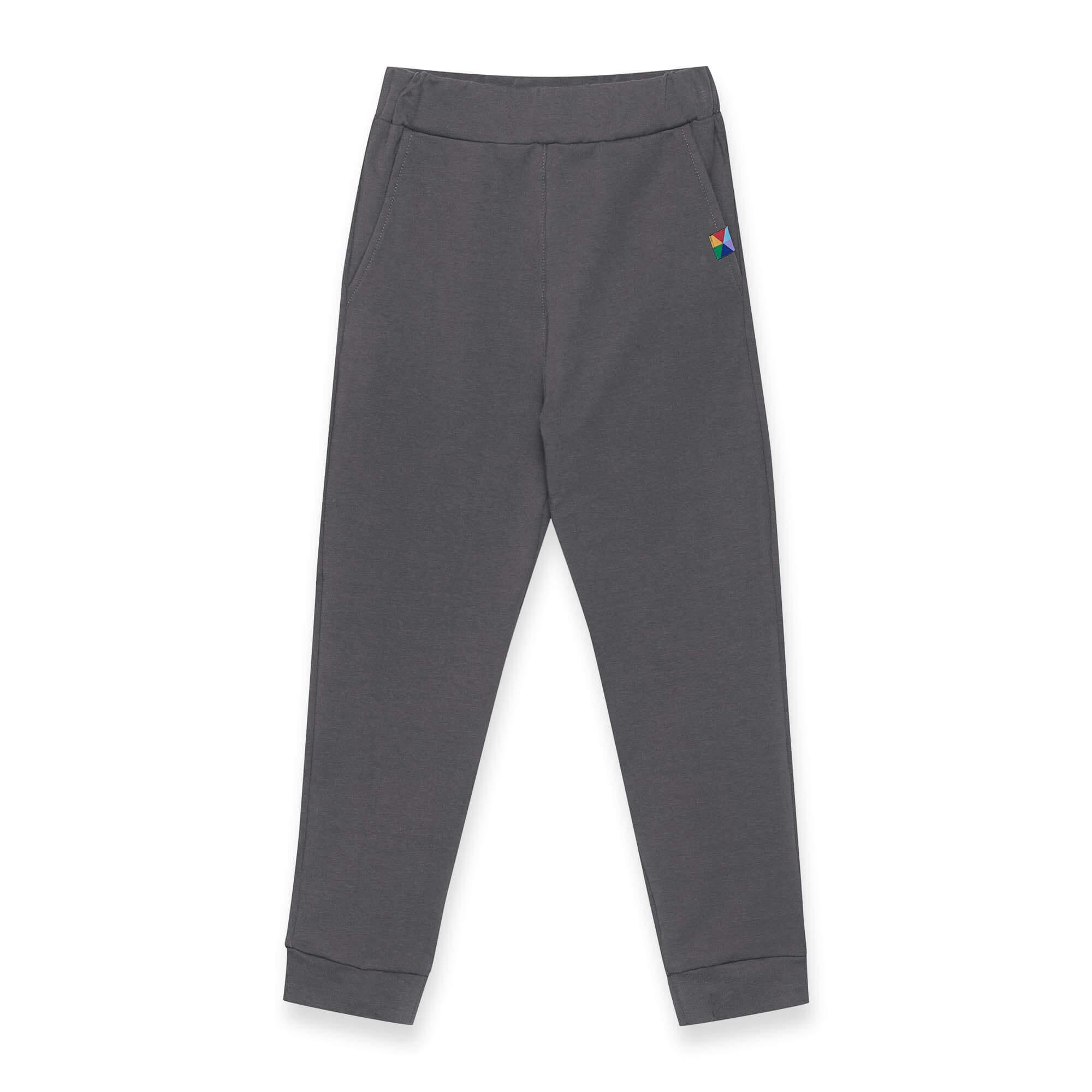 Graphite joggers with a back pocket