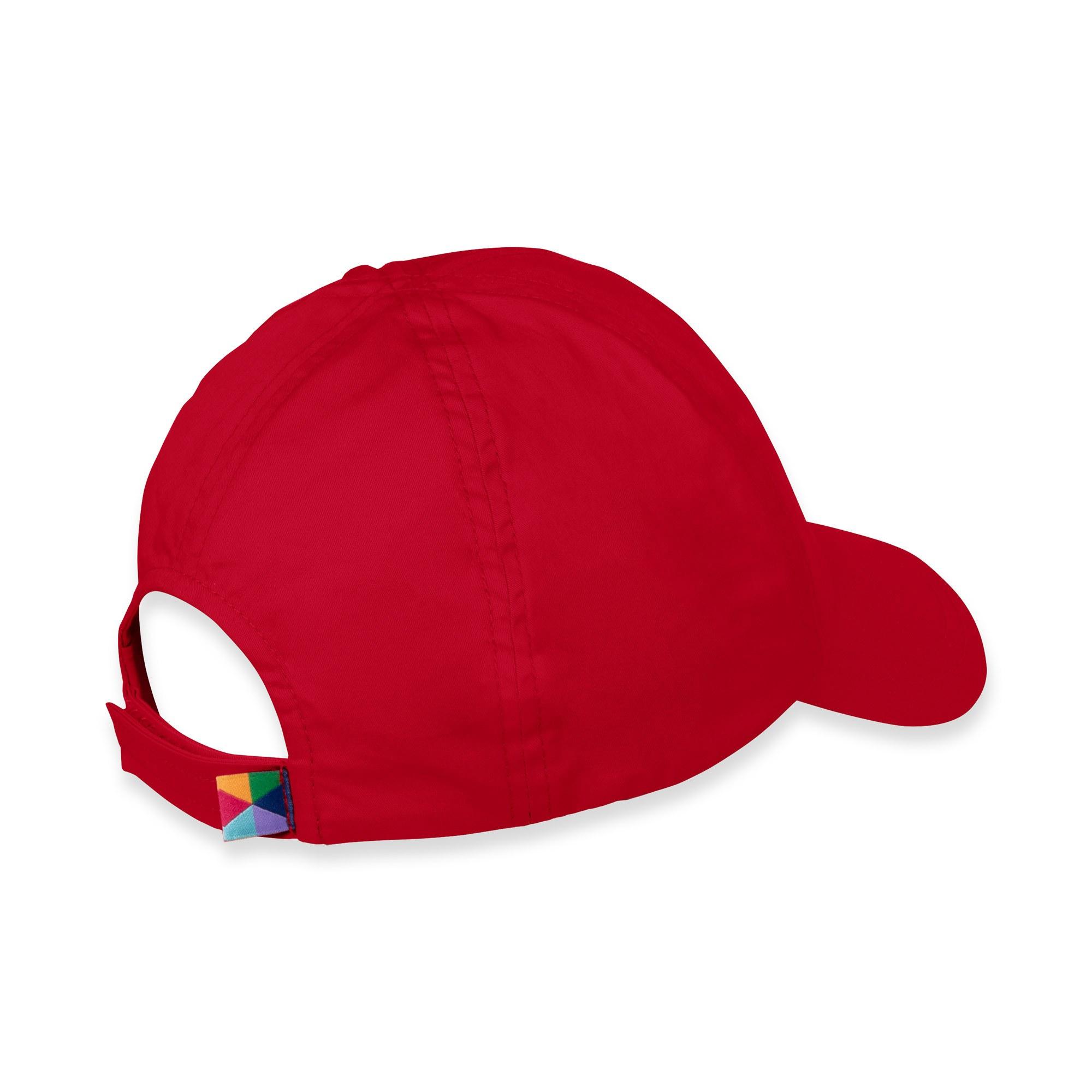 Red baseball cap