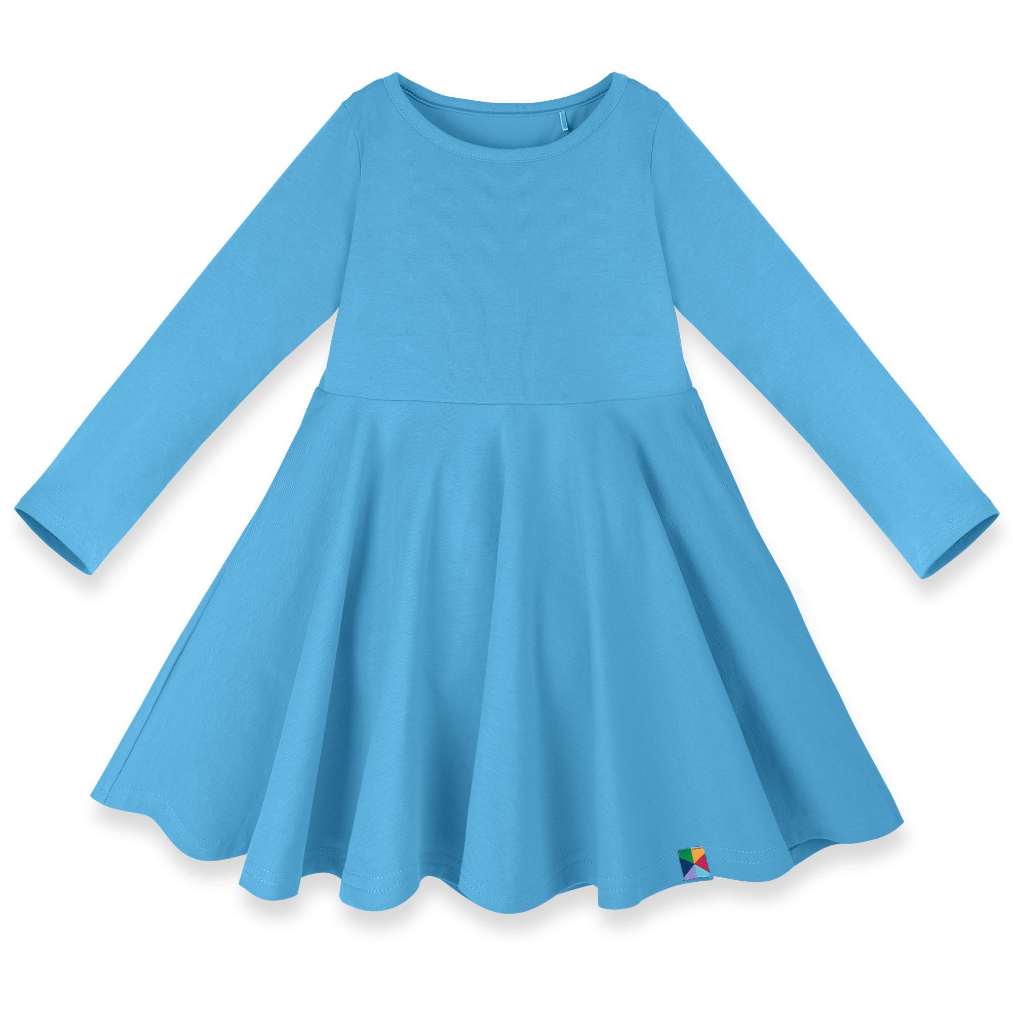 Pastel blue long sleeve dress Baby