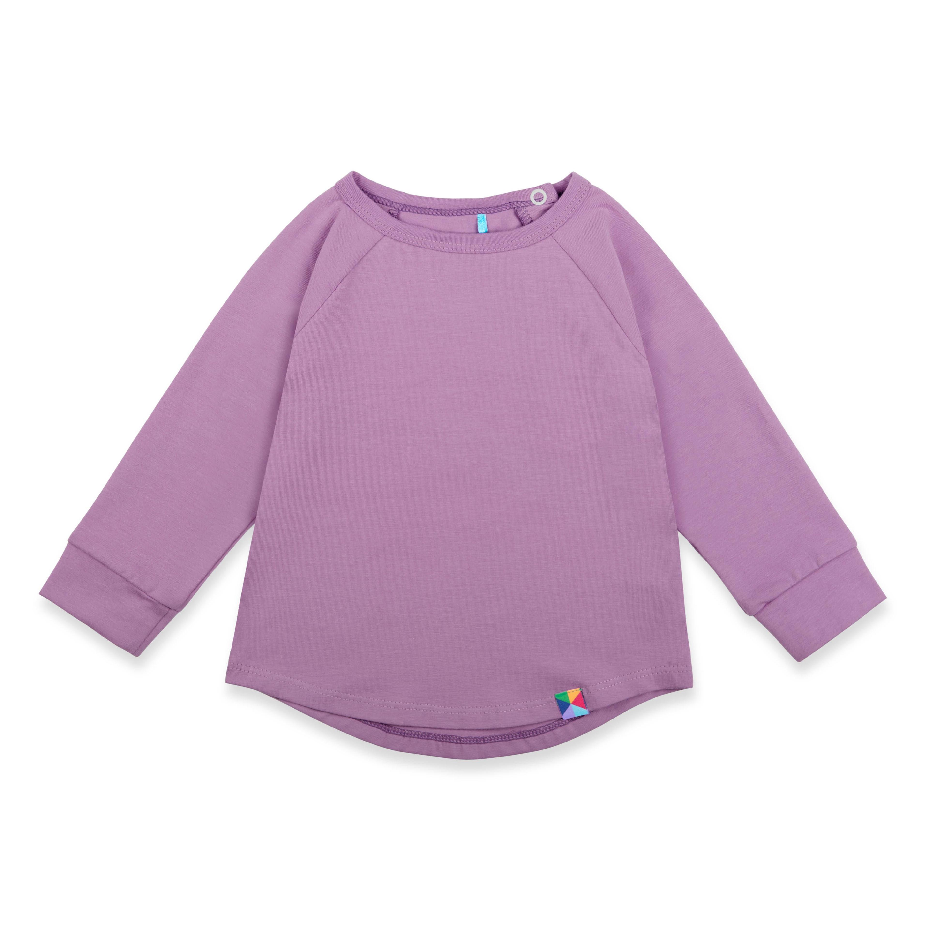 Light purple longe sleeve shirt Baby