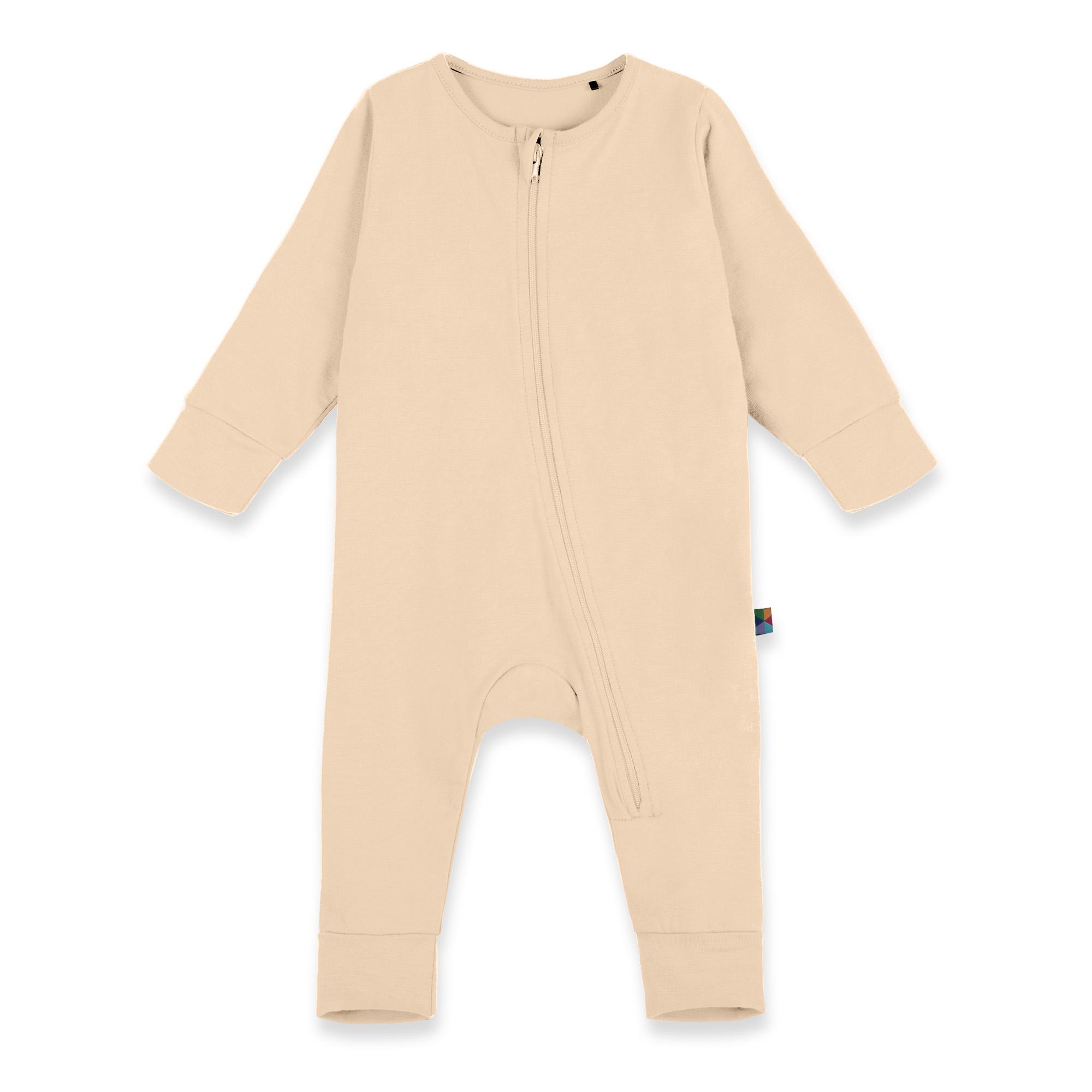 Beige romper suit