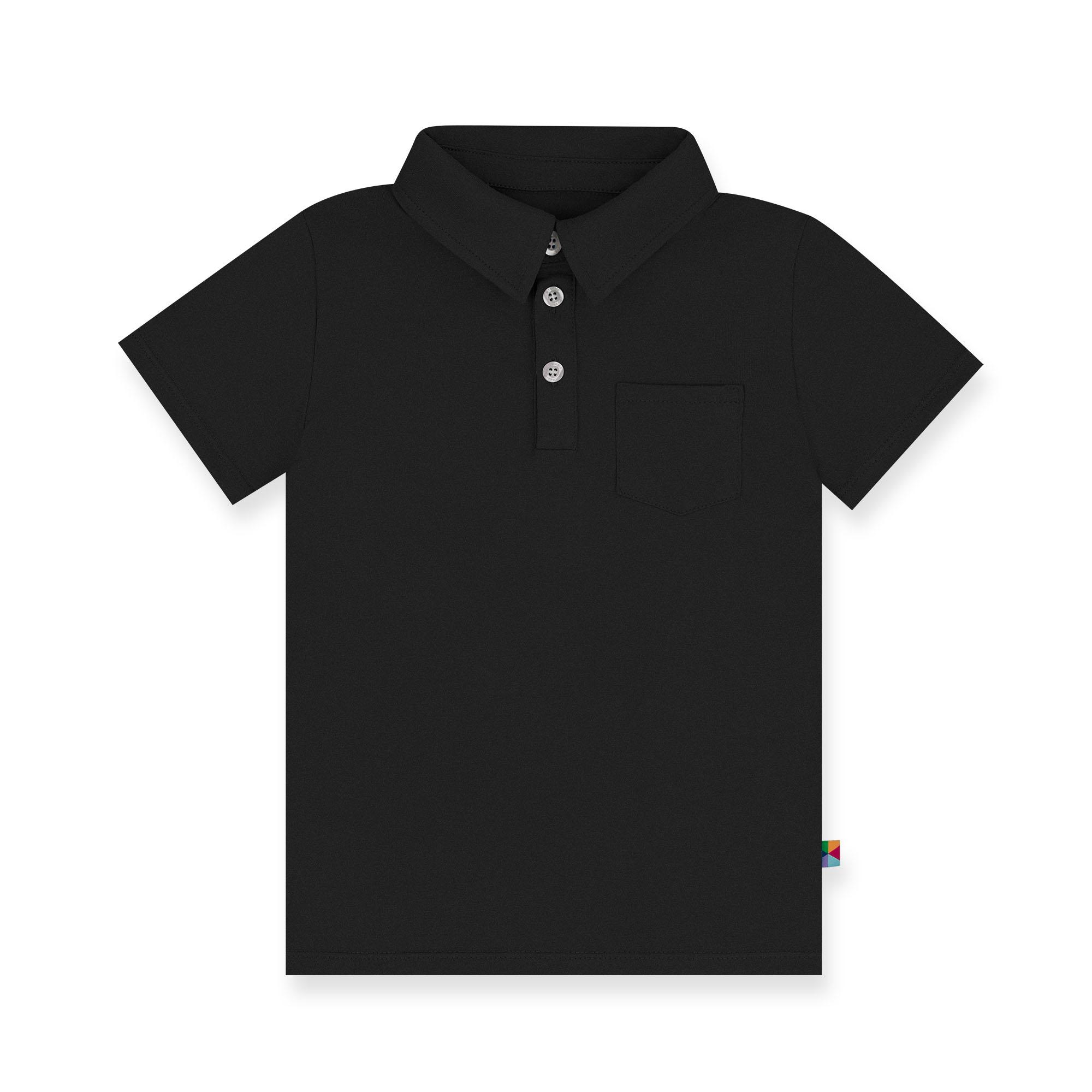 Black polo shirt Junior