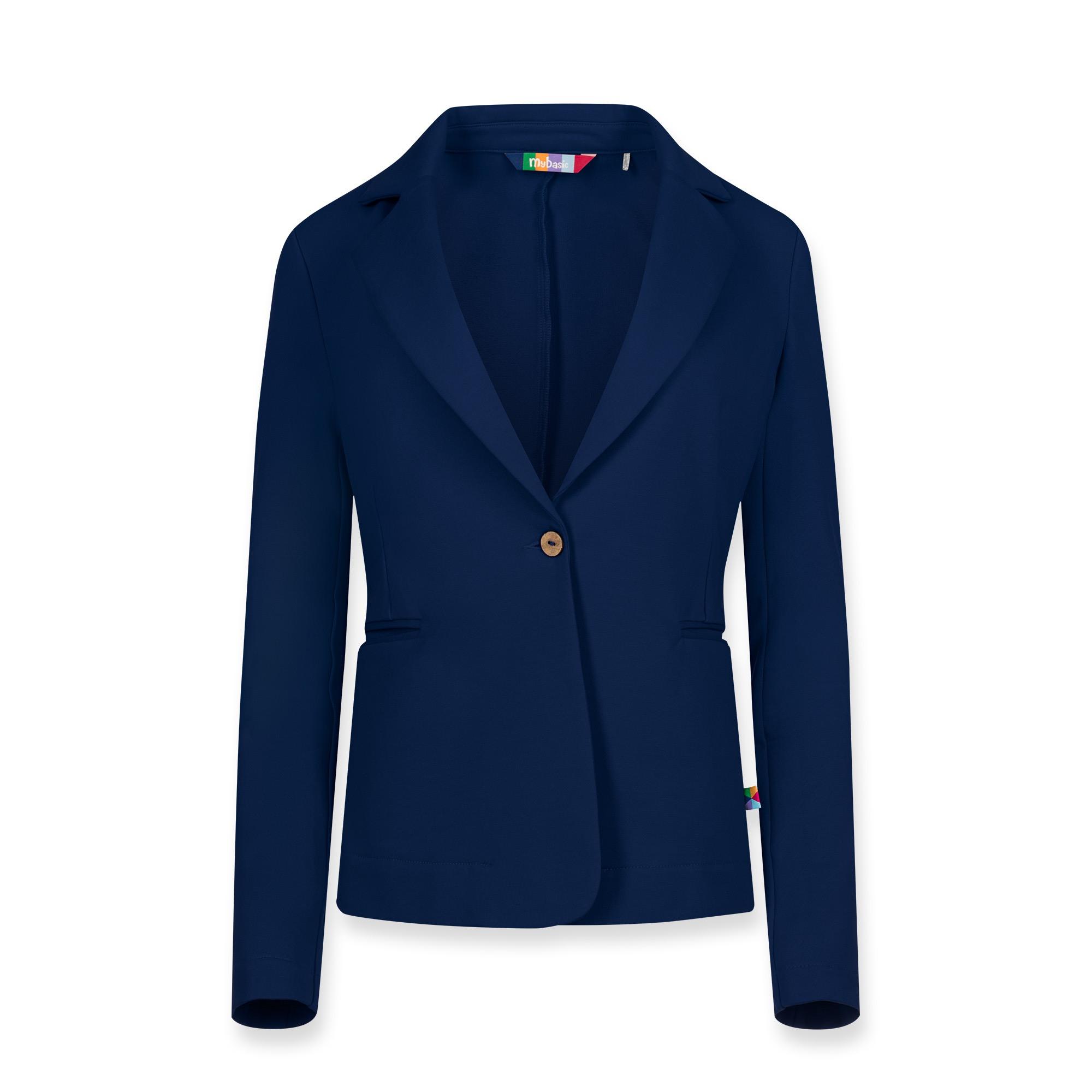 Navy blue blazer jacket Women