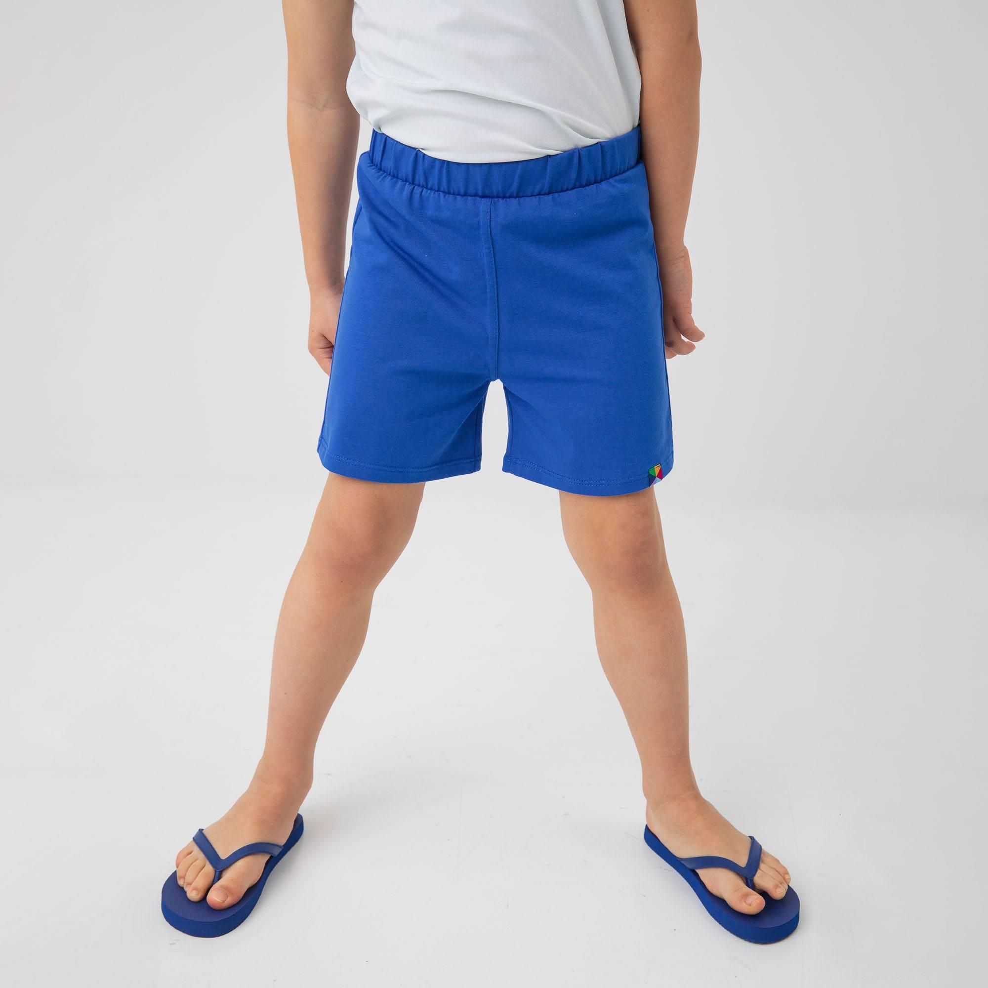 Blue sweat shorts